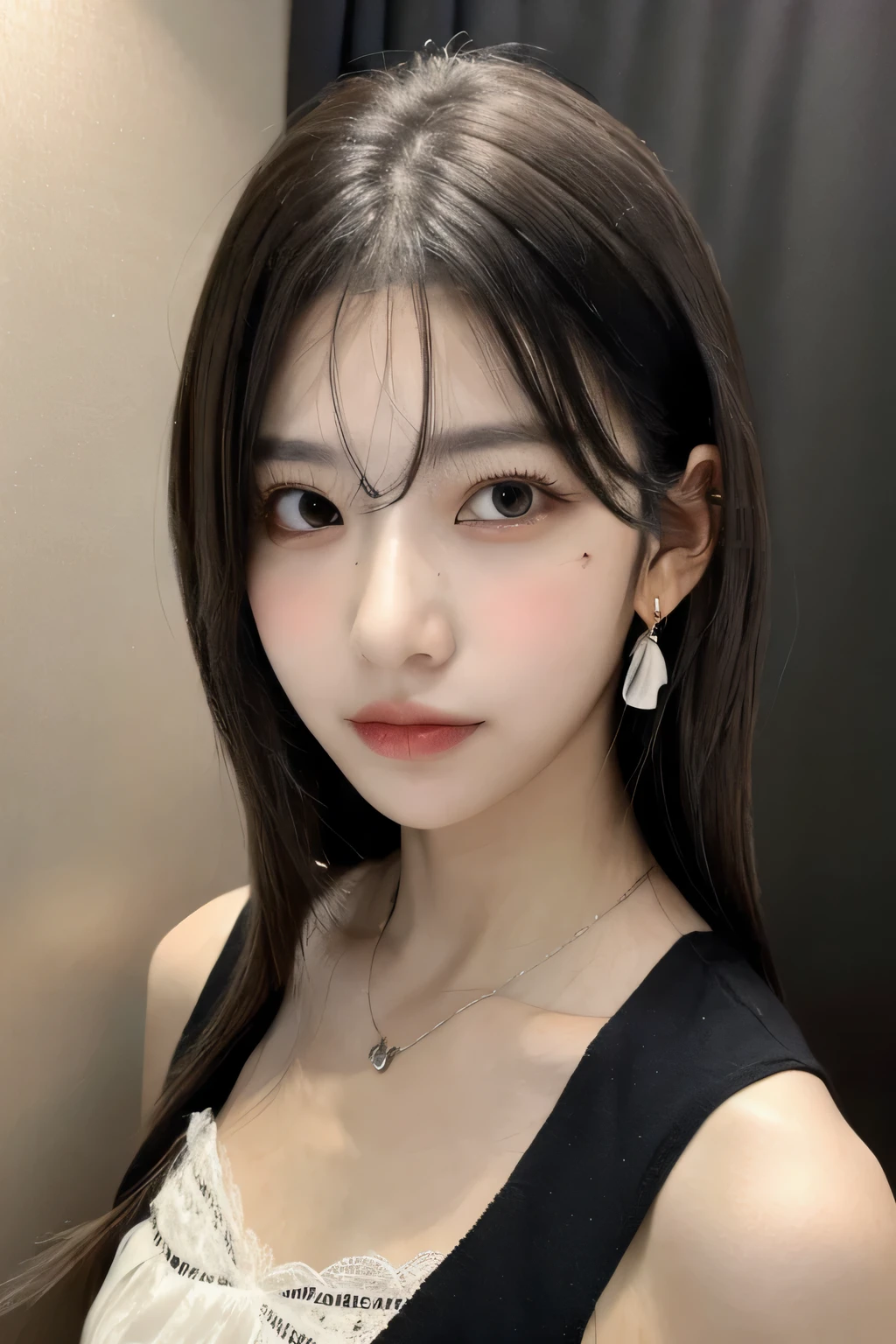 a close up of a woman in a pink dress posing for a picture, dilraba dilmurat, 8k selfie photograph, 2 8 years old, 2 7 years old, ruan jia beautiful!, 2 9 years old, 1 8 yo, yanjun chengt, young cute wan asian face, loong, xision wu, girl cute-fine-face, red hair
