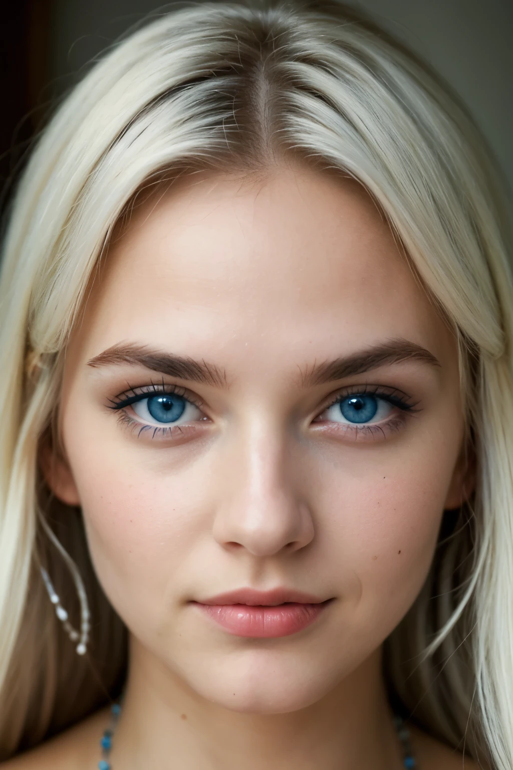 ((Best quality)), ((masterpiece)), (detailed), perfect face, Blue eyes, White hair