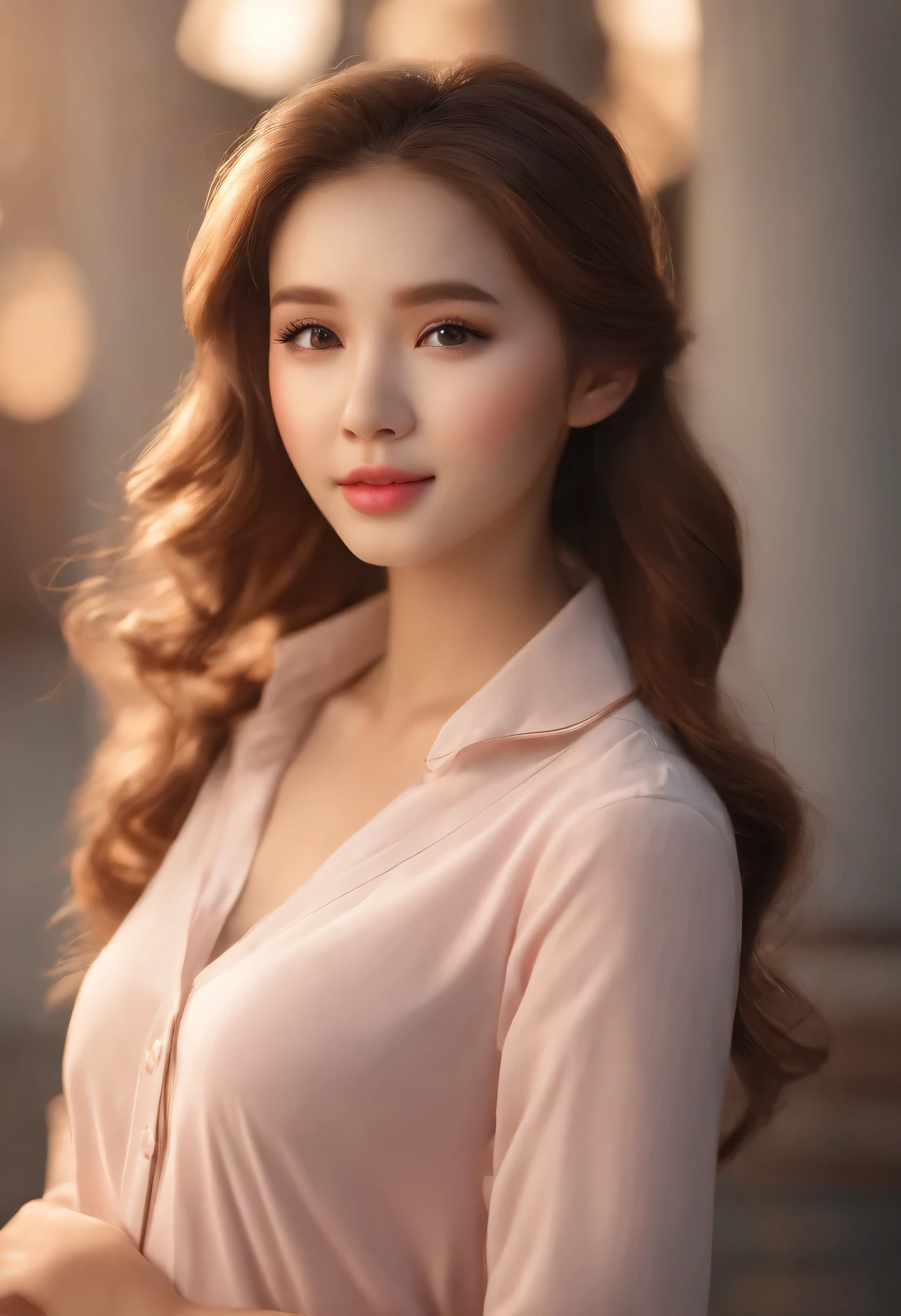 ((( sisters)))full body "(best quality,highres),(realistic))"16 yple (high quality,4k,8k,highres,masterpiece:1.2),beautiful detailed eyes,beautiful detailed lips,long hair,uniform, (((16 years old )),h long hair in casual dress sitting on a studio , gesture,Mare hair,professional,vibrant colors,soft lighting,subtle shadows,messy bun, Mare hair light breeze,stunning graceful posture,confident expressions,expressive eyes,curvy eyelashes,subtle blushing,sparkling highlights,sharp details,soft skin,precise shading,luminous atmosphere,dynamic composition,sublime artwork, small round eyes, Chinese teen, glossy pink lips, allu cute smile, k pop looks, full body complete anatomy