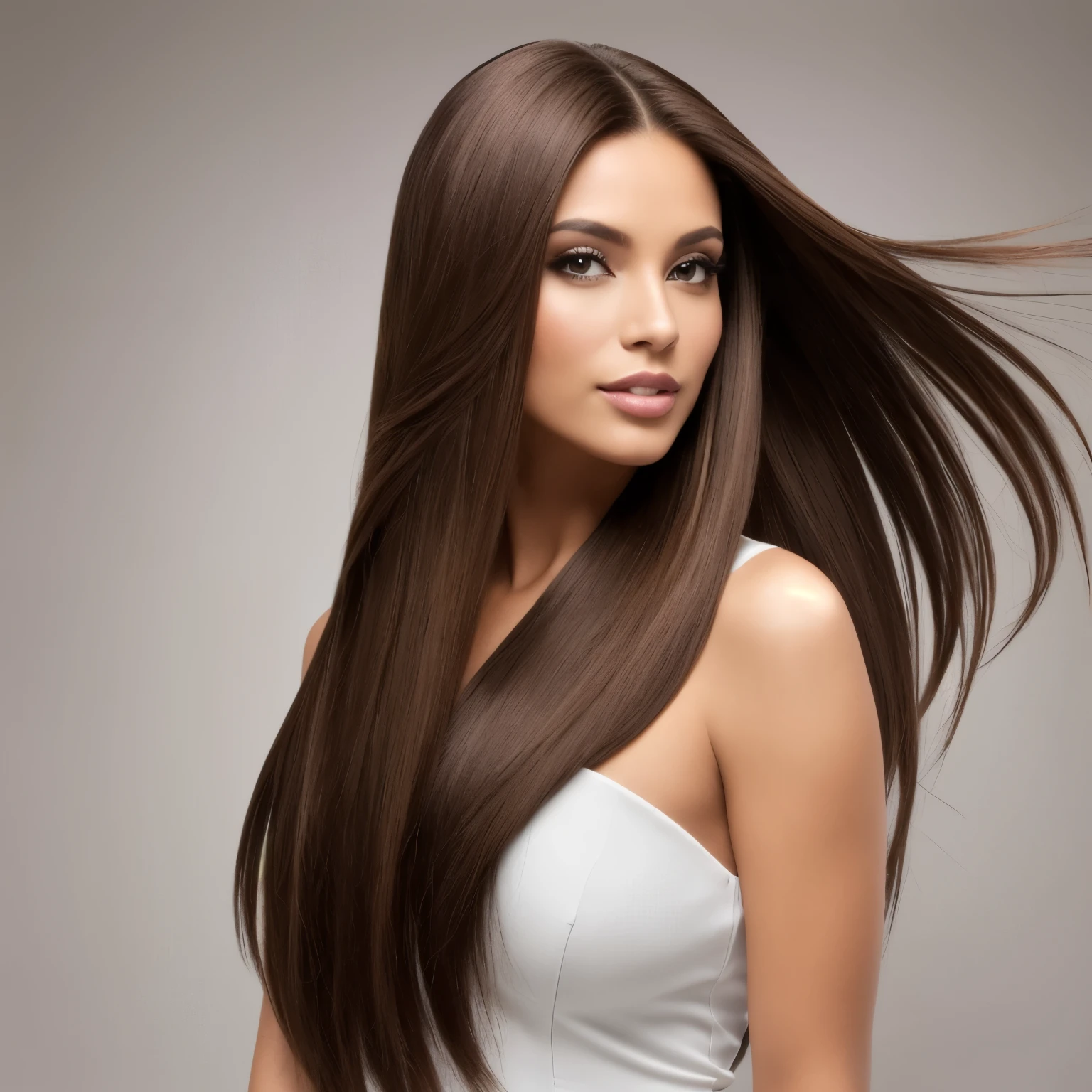 masterpiece, best quality, ultra high res, (photorealistic:1.4), Alexa Demie, (long straight hair:1.2), (looking into camera:1.2), (gently brush hair from face:1.2), shiny skin,