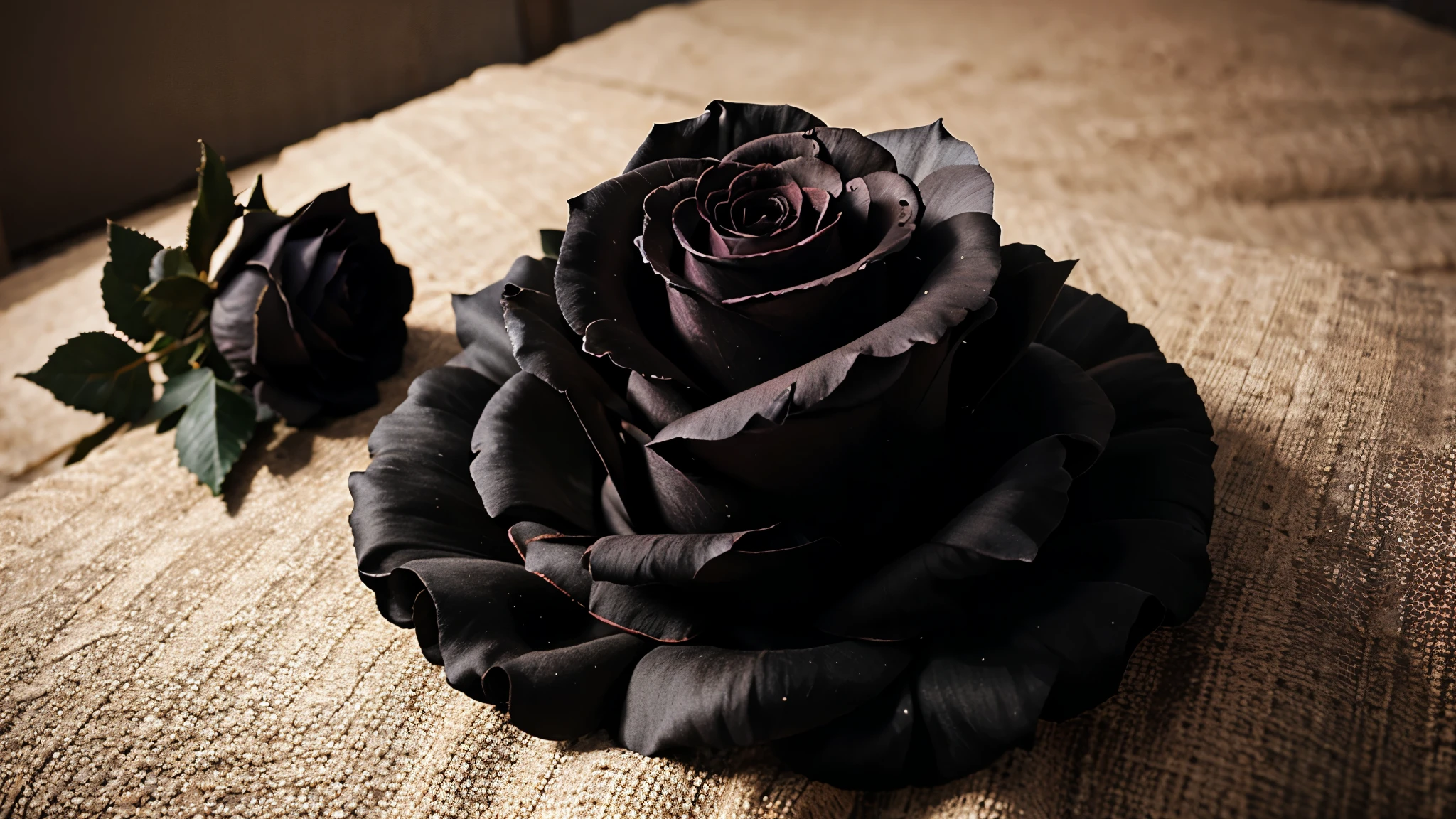 flower black rose