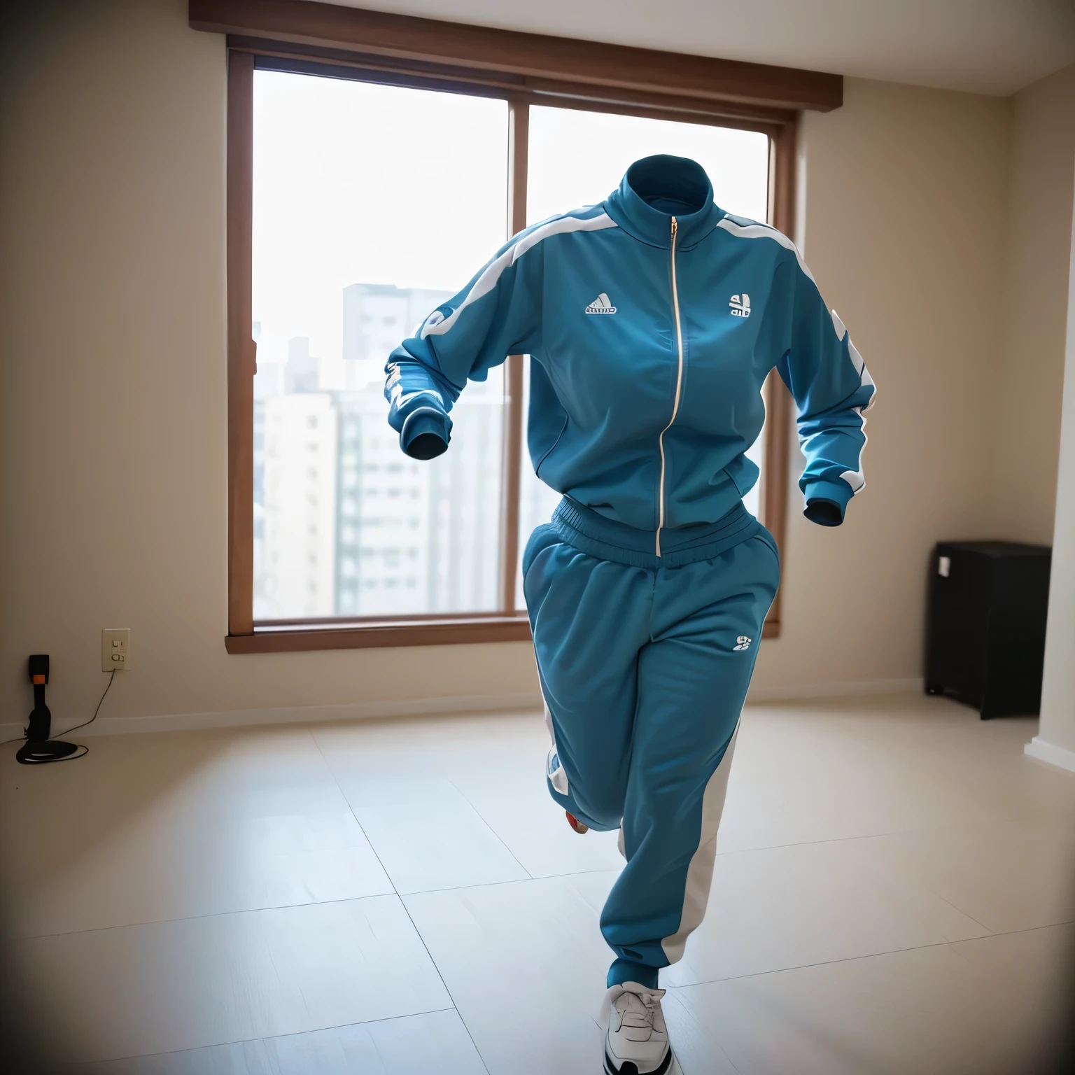 (Girls Tracksuits),((can not see, there are no humans:1.5, Headless:1.5, Without handle, no legs)), cute big breasts,running,
(8K, Raw photo, highest quality, masterpiece:1.2), (realistic, photo-realistic:1.37),photon mapping, radio city, ((Hasselblad Photos)),Physically based rendering,