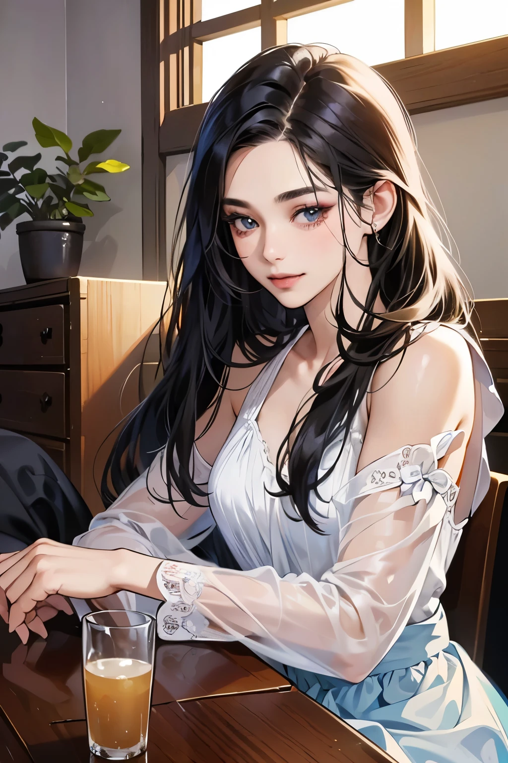 (muste piece, 4K, 8K,beautiful images, Sharp Image, photorealistic,perfect face, perfect lines, Perfect eyes, soft lighting) ,1 woman, (black hair、long straight hair,Bullish gaze,beautiful woman,elegance,Solid makeup,One piece figure、mature women,small breasts:1.3),スーツ姿のハンサムなmale性2人, (male,male性はスーツ姿,muscular,Firm shoulder width, maleの,boyish hairstyle,English gentlemanly style,クールな表情の成熟male性,明るい笑顔の成熟male性:1.2),smile showing white teeth(embarrassing,shy smile:1.1),(Nervous,embarrassed,sleepy,embarrassing:1.1),Antique sofa、Open your thin mouth,innocent smile,On a date,kiss、couple、couplekiss、Romance、At work、Antique furniture、sitting on the sofa、Couch sofa、lie down、Rose petals、hug、kiss