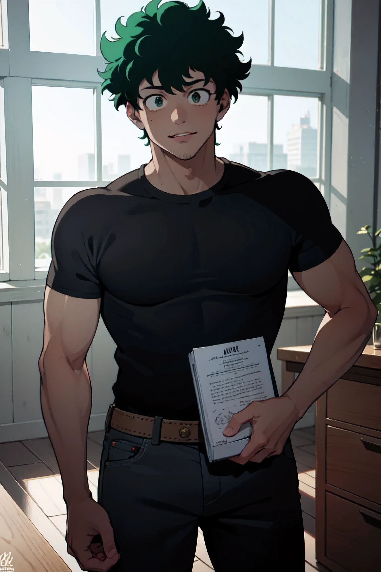 Midoriya Izuku, handsome young man