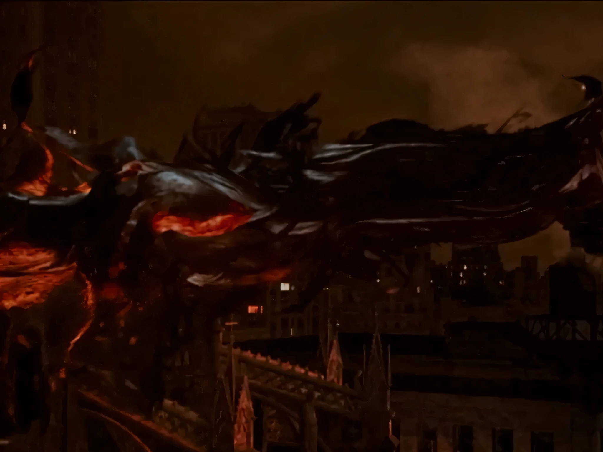 batman arks of gotham screenshote of a woman flying through the air, screenshot from morbius (2022), moody strange cinematography, flying scarlet phoenix, film still from 'doctor strange', film still from'doctor strange', epic vfx shot, from the avengers (2012), vfx shot, houdini vfx