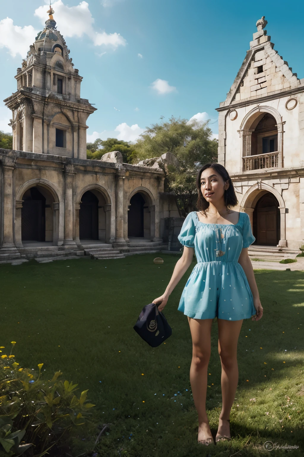 absurdos, high resolution, ultra detallado, (1 chica:1.3),
ROMPER
, Design a beautiful temple scene, con una arquitectura intrincada, exuberantes jardines, and a sense of peace and spirituality..
ROMPER
, Crea una imagen de un demonio destructivo., con rasgos temibles, poderes oscuros, y una sed de caos y ruina.
ROMPER
, Design an image with a fisheye lens effect, capturing a wide field of view with a distinctive, perspectiva curva.
ROMPER
, Crea una vista de azotea en un entorno urbano, with panoramic cityscapes, dramatic horizons, and a feeling of elevation.
ROMPER
, Ilustra un momento tierno entre un padre y , capturing your link, amar, and connection.
ROMPER
, Ilustrar una imagen usando puntillismo., with small dots of color meticulously placed to create a cohesive and visually stunning whole.