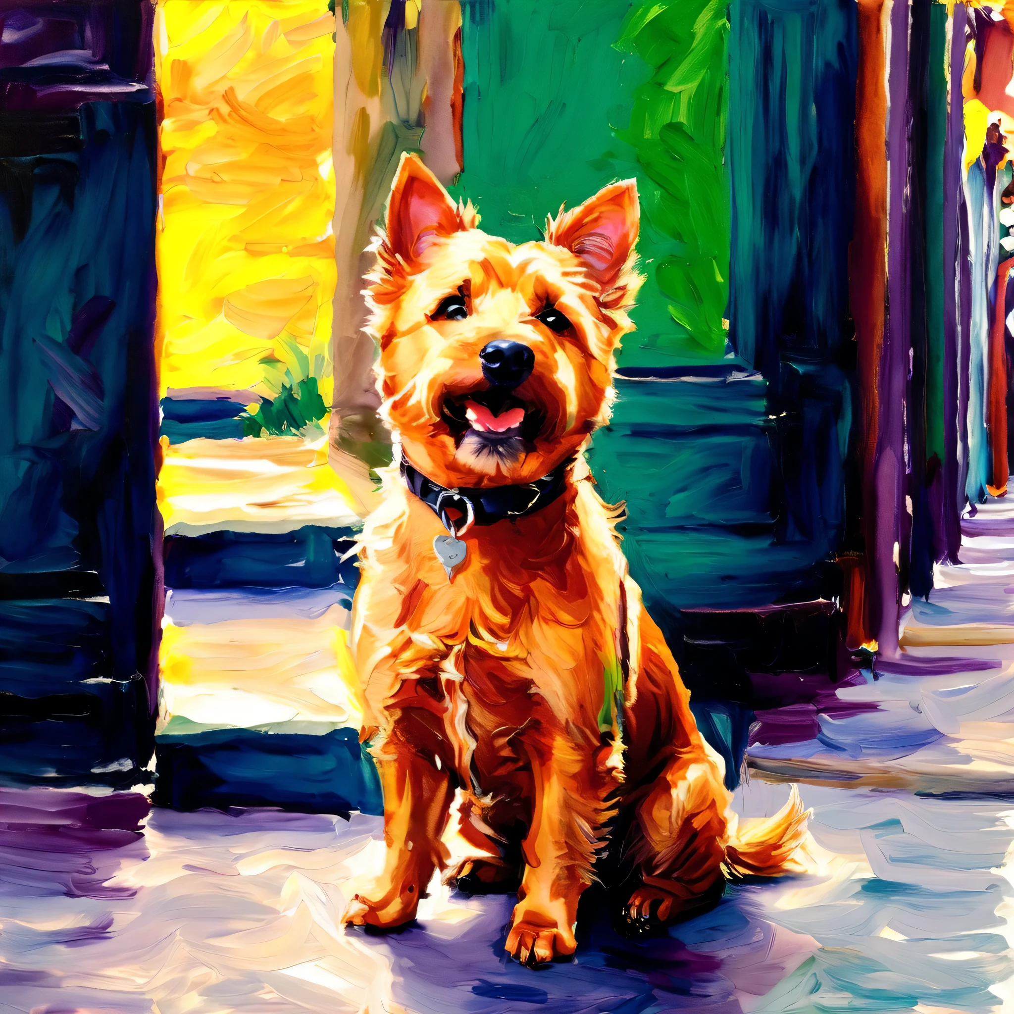 [art by Sudersan Pattnaik,art by Lesser Ury::14], Norwich Terrier Dog,  