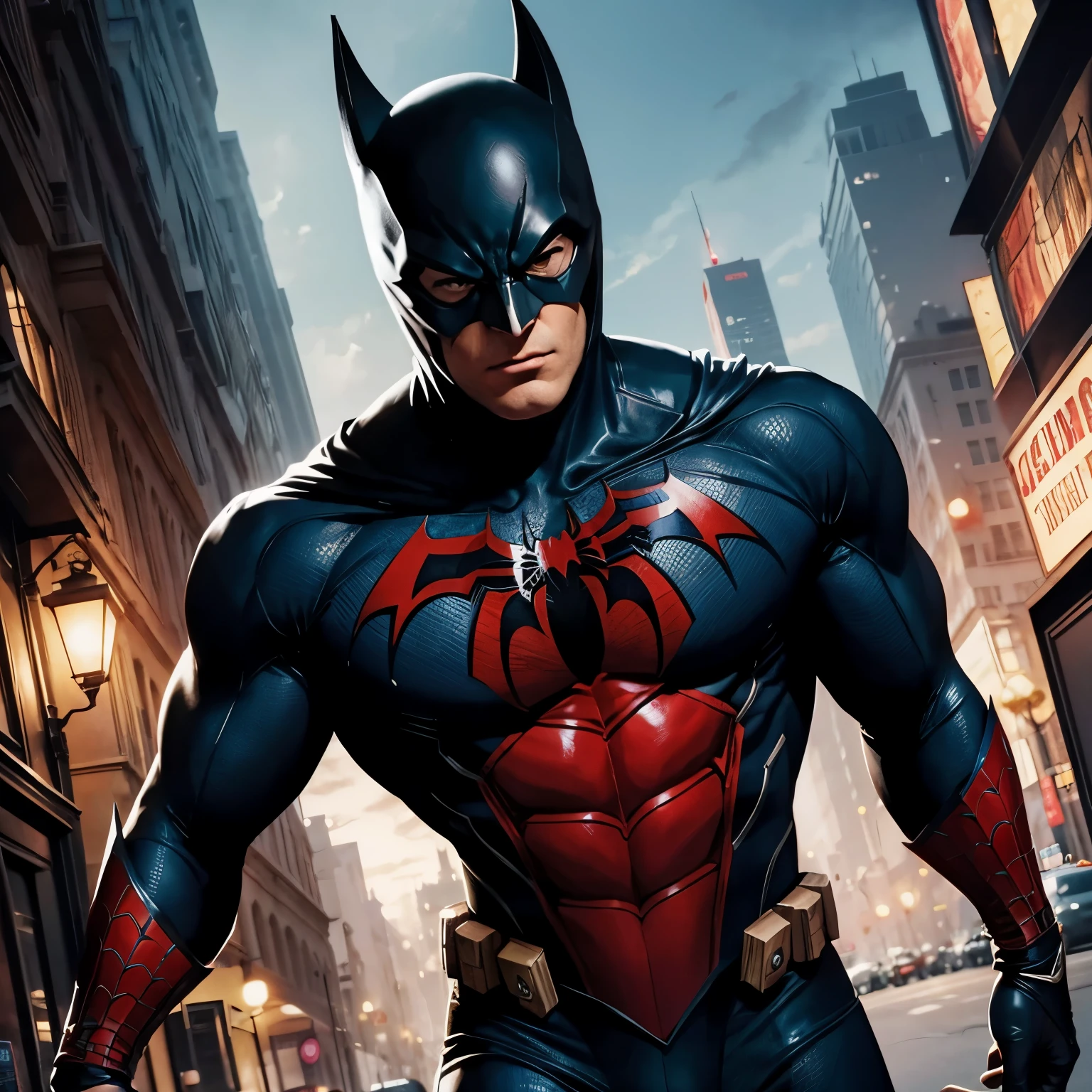 Mask batspider.