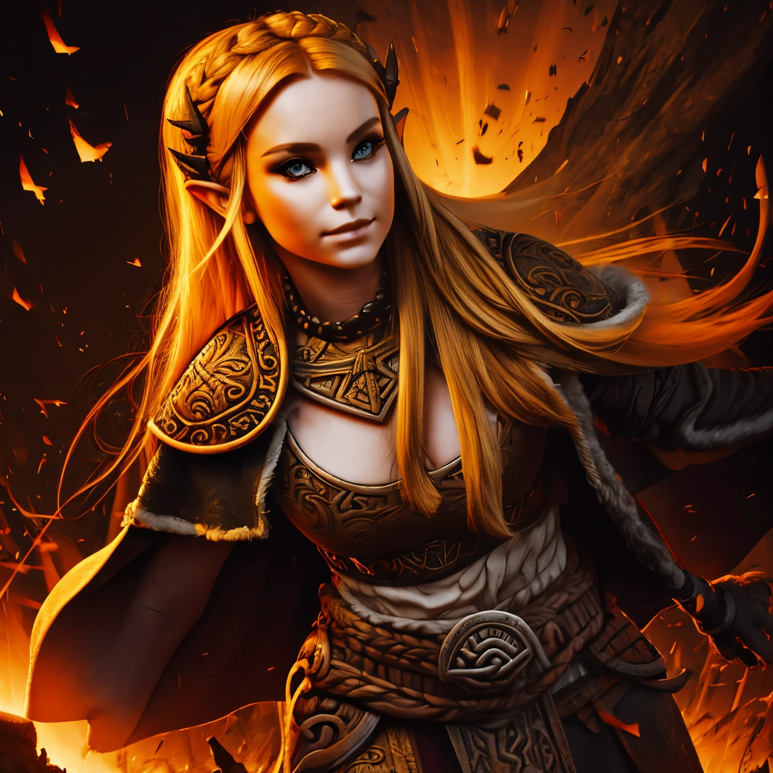 Viking girl Blondie