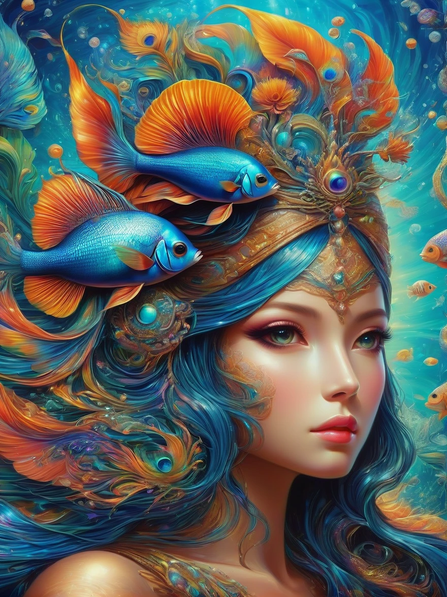 1 girl is a charming flower witch made of vines, 植物witch王, Vine Queen, Witch of Thorns, A charming girl woven from vines, charming矢车菊, The mysterious Tumi, Bloody hell flowers blooming at the gates of hell, Lead the soul to the other side, the charm of, charming, outstanding, witch, legendary magical girl, Magical Girl Glory, Metal flowers, A girl woven from metal vines, 少女拥有Metal flowers, mechanical metal style, metal art, Metal flowers, metal leaf, Full of metallic luster, Metal texture in the post-industrial era, metal wire crafts, golden flowers, Metal flowers, Silver flowers, metal tree branch, Crystal Pendant, Jade inlay, Carefully crafted, Perfect workmanship, Magic lightning background, blue lightning, masterpiece, art station, Surrealism, (highest quality, 8K, high resolution, masterpiece: 1.2), Extremely detailed, sportswear, landscape, fear, japanese manga, science fiction, photography, concept artist, high dynamic range, ultra high definition, studio lighting