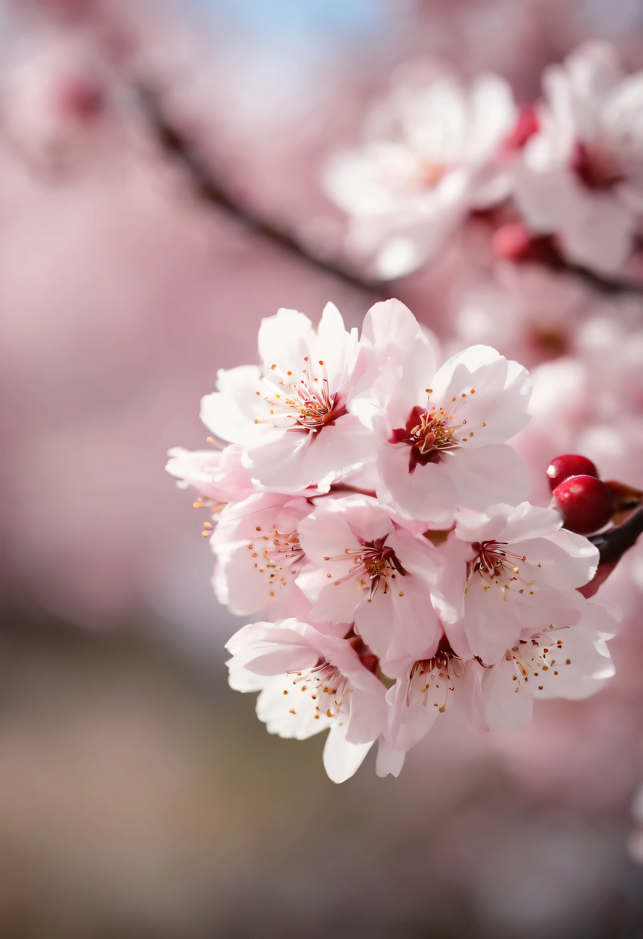 Cherry Blossom, Cherry Blossom사진, Cherry Blossom나무, clear sky, Good Weather, spring, Close-up photos
