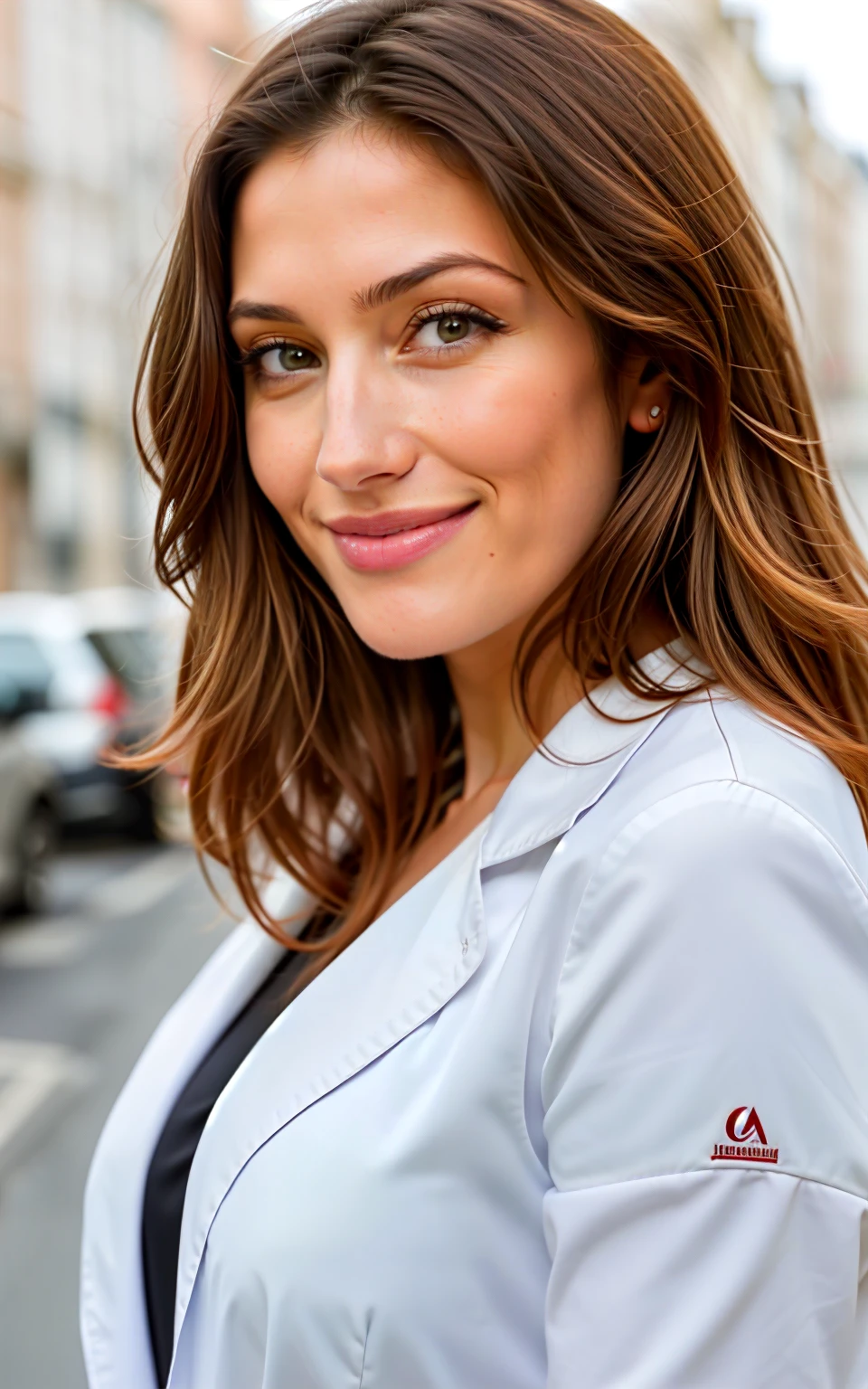 jolie belle brune, porte une tenue de sport ,Tout le corps, Angle parfait, Very detailed, 32 ans, visage affectueux, long messy hair, yeux marrons, high resolution, chef-d&#39;artwork, best quality,intricate details, Very detailed,sharpness, Detailed skin,Realistic skin texture,texture, detailed eyes, professionnel, 4k, sourire, shot with Canon, 85mm,faible profondeur de champ,couleur de vision kodak,  eye shadow, extremely detailed, photo_\(ultra\), photoRealistic, Realistic, Post-traitement, maximum detail, roughness, vrai vie, ultra Realistic, photorealism, La photographie, 8k euh, La photographie, sans soutien-gorge, machines à sous