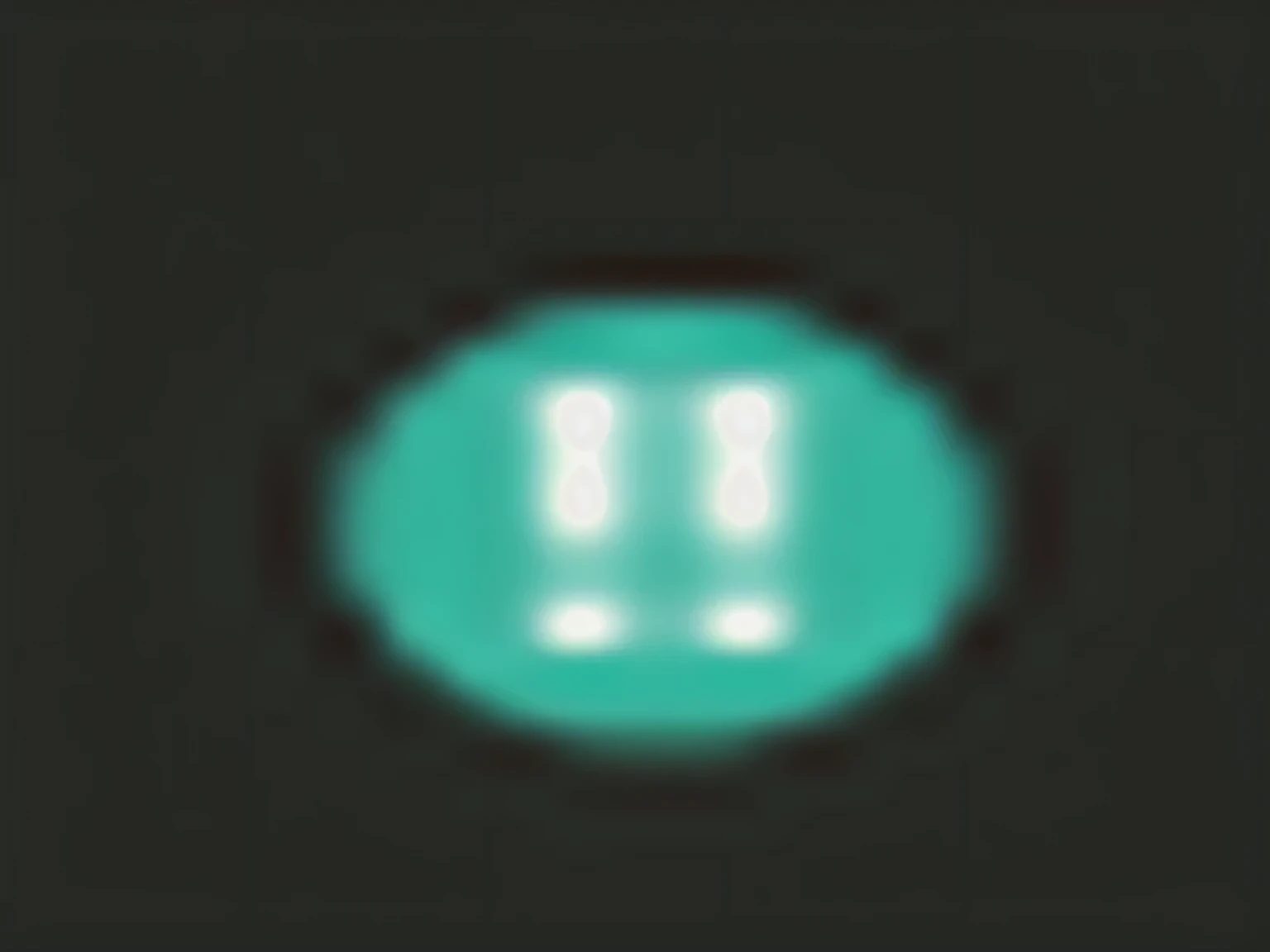 a closeup of a green light in a dark room, ( ( verde oscuro, favicon, Tiro de nivel medio, medium tiro a distancia, Pantalla completa, Desenfocar, barra de fondo, Line drawn, Tendencias en Derpibooru, Vista FPS, supermuestreado, 2 color, good music, puerto, tiro a distancia, piso 2d, Entrena lejos, 2 personas