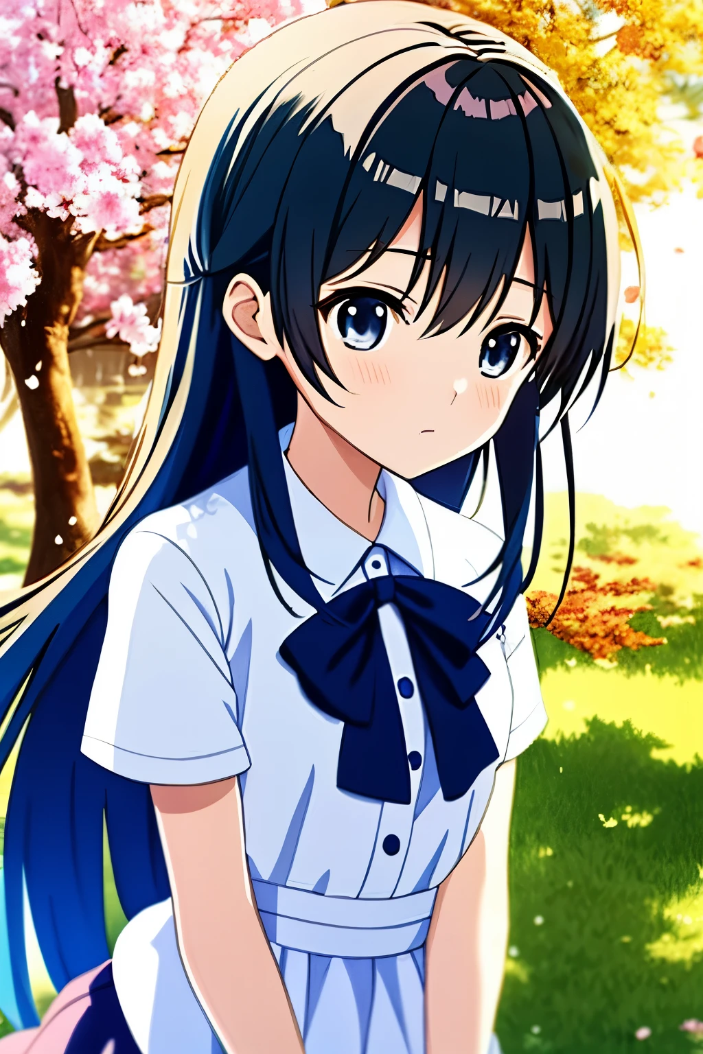 In the captivating world of "Sora no Kozue" Kiri manga, a collection of enchanting screenshots awaits your gaze.
1. Long-haired boy, Kiri - brunette, wistful eyes, serious expression, wearing a white collar shirt, gazing off into the distance, wavy hair flow, deep thoughts, introspective.
2. Tranquil background, autumn leaves, cherry blossoms, gentle sunlight filtering through the trees, peaceful serenity.
3. Artistic style, intricate details, vibrant colors, delicate shading, masterful storytelling, immersive atmosphere.
4. Intimate close