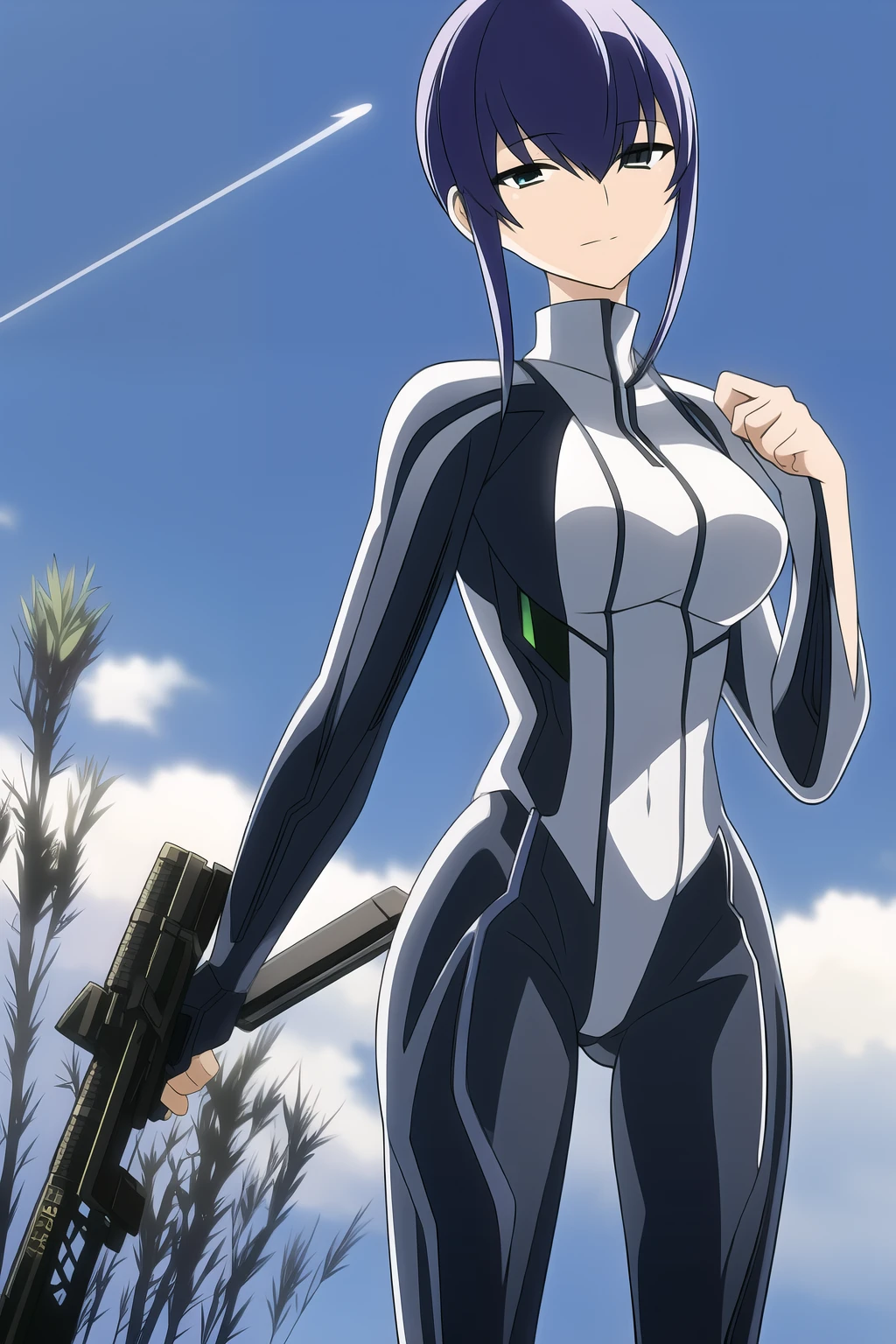 Saeko Busujima con un traje futurista vuela en el aire., girl with mecha cybernetic armor, halo. renderizado de octanaje, dressed in sci-fi military armor, mecha femenina, science fiction woman, science fiction suit, science fiction female character, concept design art renderizado de octanaje, epic scifi character art, Arte de personajes de renderizado 3D 8 k, halo ciudadano estrella