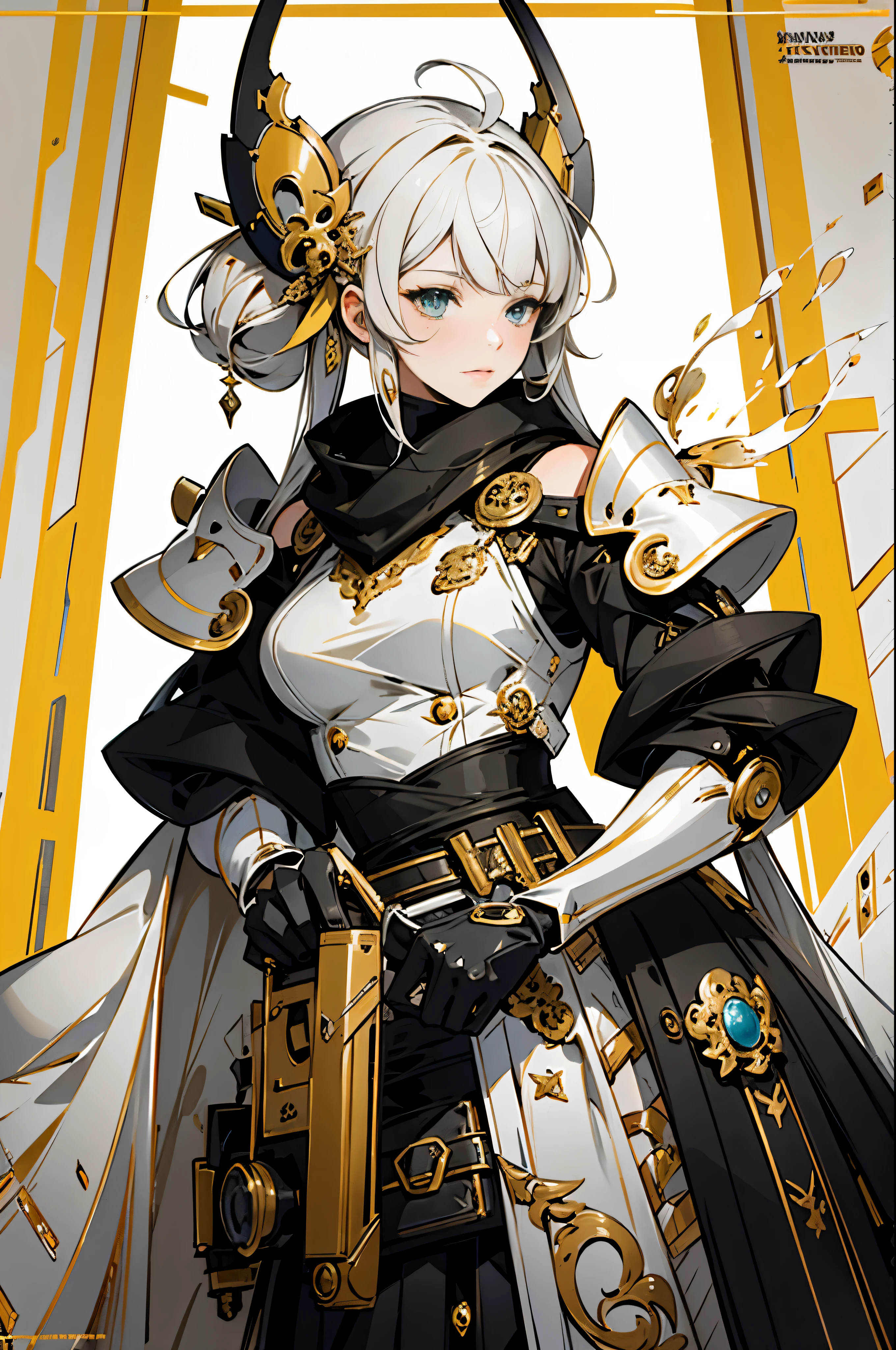 masterpiece, top quality, best quality, official art, beautiful and aesthetic,
1girl,gatling gun, shell casing, looking at viewer, bangs, ammunition belt, gloves, ribbon,breasts,firing,
extreme detailed,highest detailed, optical mixing, playful patterns, lively texture, unique visual effect,