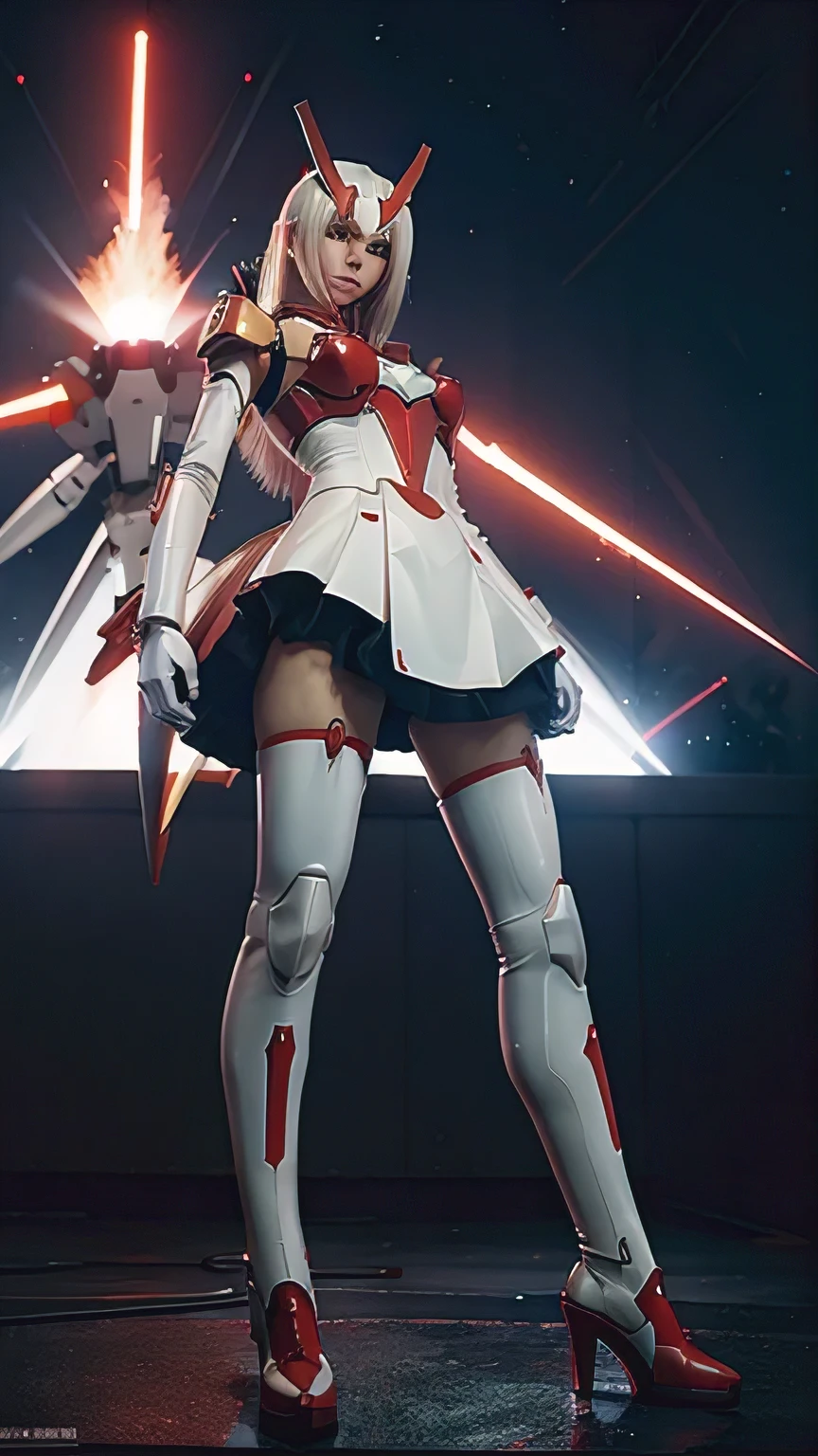 Zero two mecha style in Gundam wallpaper aesthetic 