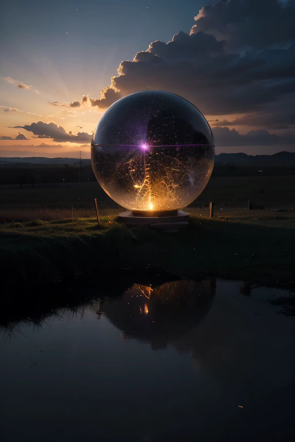 wide々landscape photography,(view from below,It's empty above,Below is an open field tone full:1.2),(meteor:0.9),(star cloud:1.3),far mountain, Tree BREAK making art,(warm light source:1.2),(glow worm:1.2),lamp light,Lots of purple and orange,複雑なdetailed,volume lighting,Realism BREAK(master piece:1.2),(best quality),4k,超detailed,(dynamic composition:1.4),very detailed,カラフルなdetailed,(rainbow colors:1.2),(bright lighting,atmosphere lighting),dream Magic,Magic,(alone:1.2),((best quality)), ((master piece)), (detailed:1.4),Maximum depth of field resolution and clarity,perfect proportions,fluttering clouds,wallpaper
