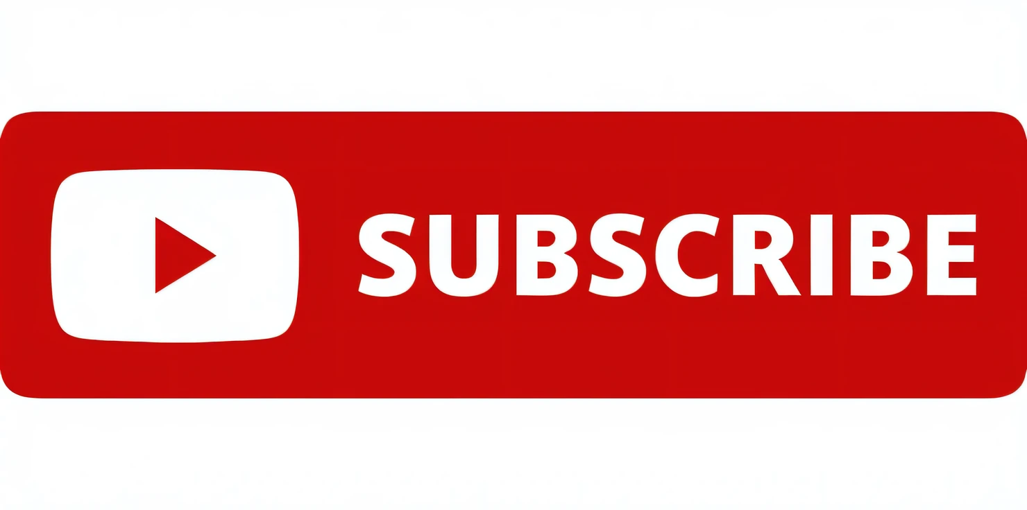 a red youtube subscribe button with a white youtube logo, youtube, youtuber, youtube clickbait, youtube logo, link, channel, ign, subtitles, trending on youtube, header text”, featured on ign, 4k post, 4 k post, uploaded, patreon, submission, youtube thumbnail, video, shutterstock, high quality image, pinterest 4 k, on black background