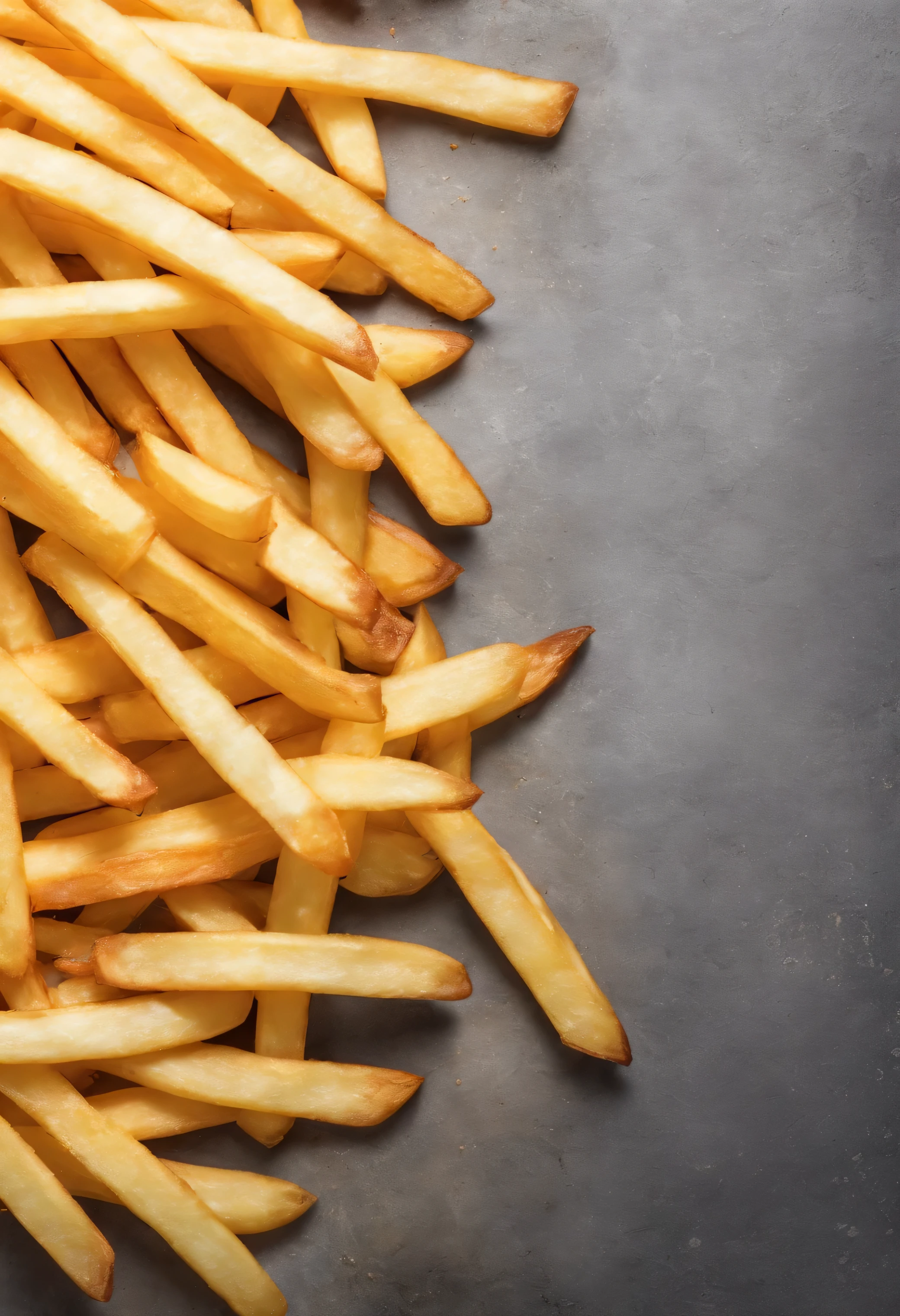 fries, kitchen background