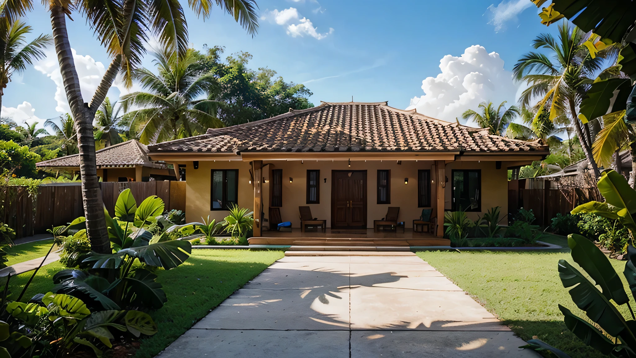 maison de style tropical