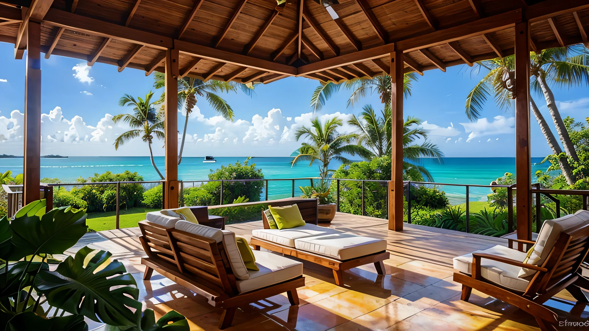 maison de style tropical