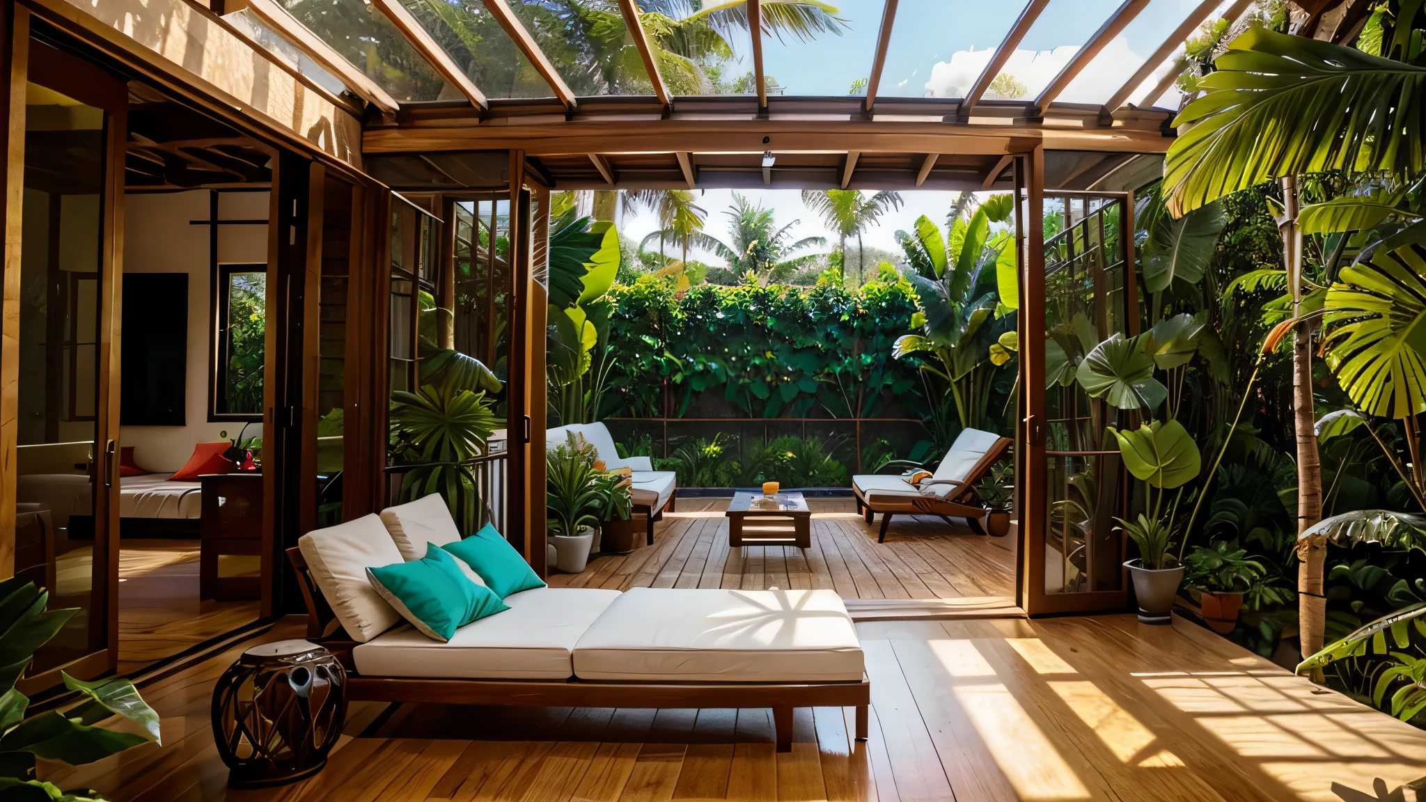maison de style tropical