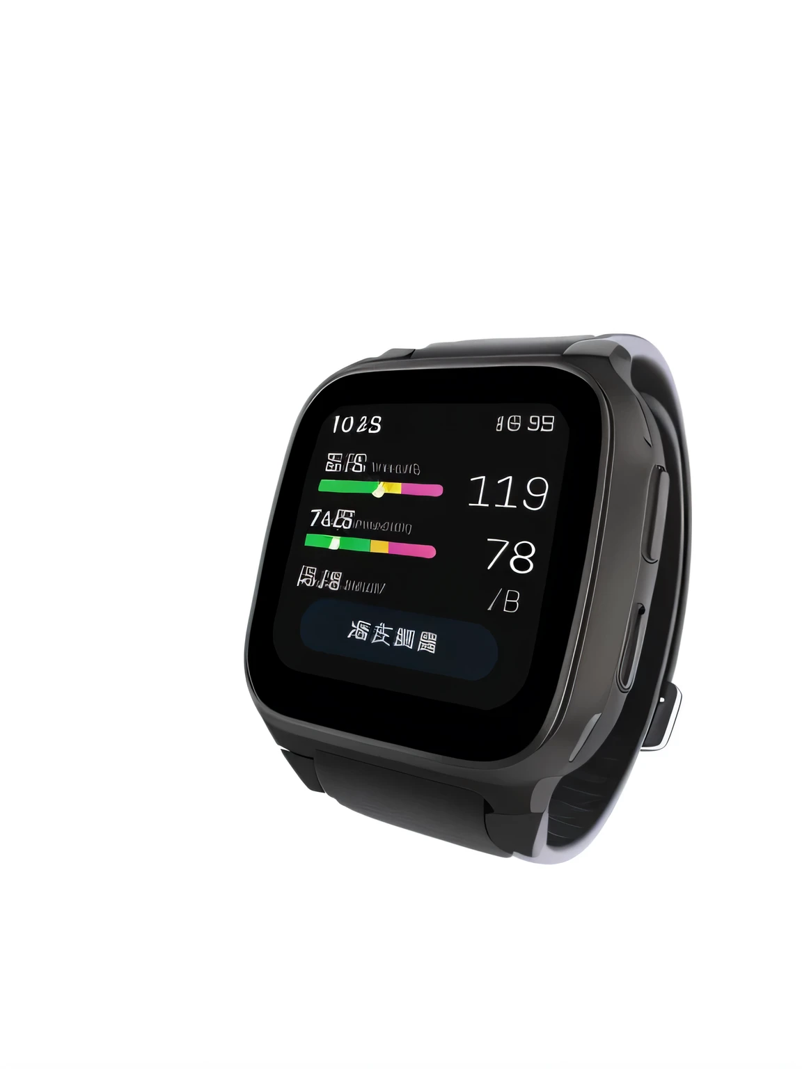 Smart watch with wristband close-up, Product introduction photos, 1.8, ?. 8, 4 0 o&#39;clock&#39;bell, 40mp, 480p, 4 8 0 p, heart rate, 2 4 MP, 24MP, Shenzhen, 1 0 8 0 p, 1080P, Official product images include background and matching hands