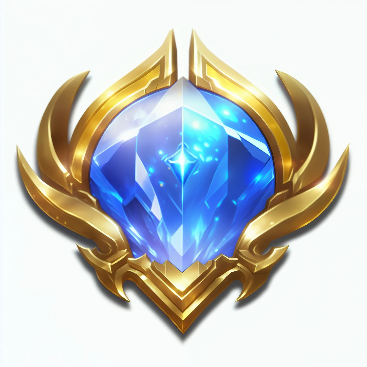 Close-up of blue and gold badges on black background, League of Legends champions, League of Legends style, League of Legends style, luxury liquid, Official splash art, League of Legends, Wisdom Badge, League of Legends style, bronze skin, Heart Stone original art style, from League of Legends, platinum skin, League of Legends splash screen, Master&#39;s pace
