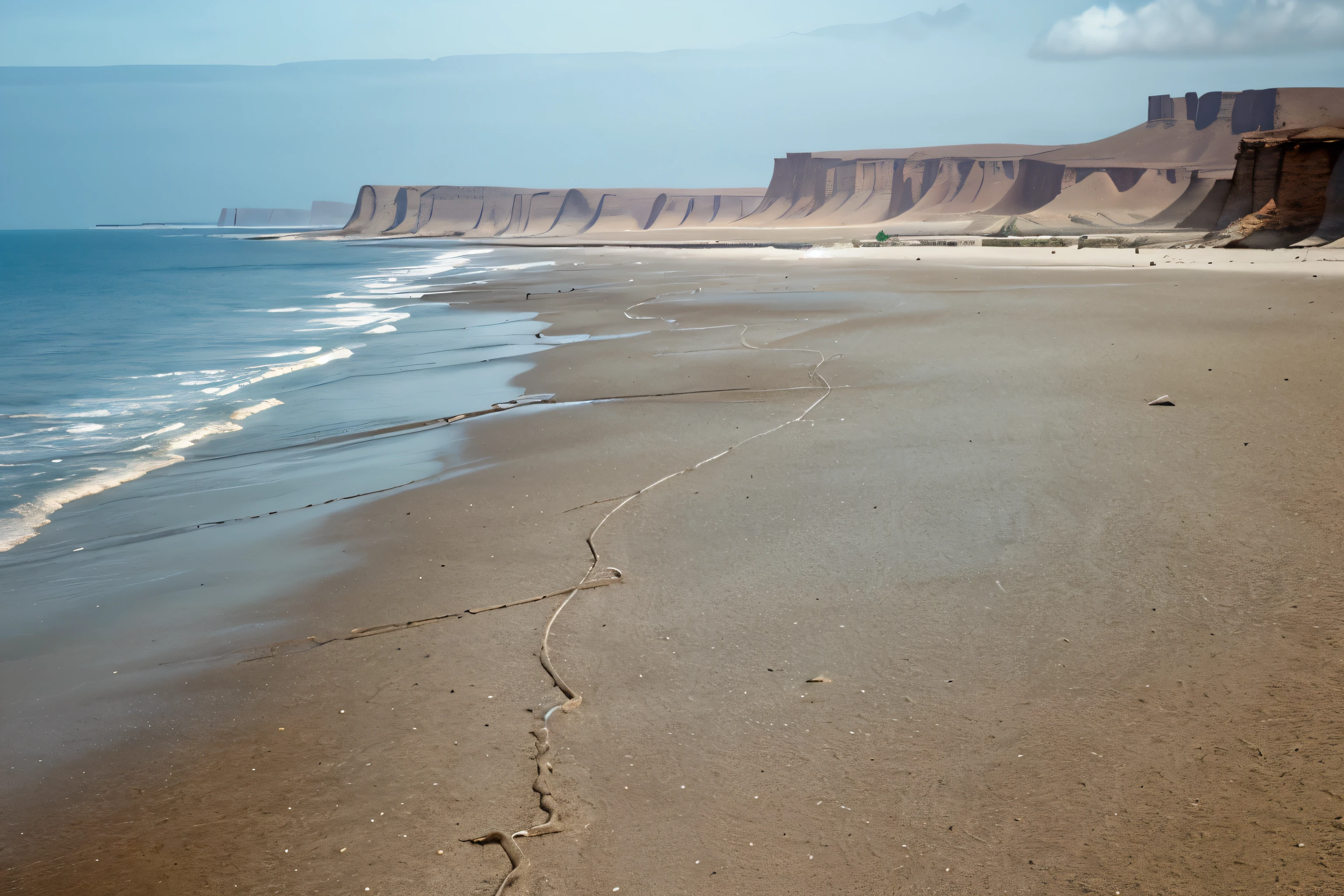 desolate coastline