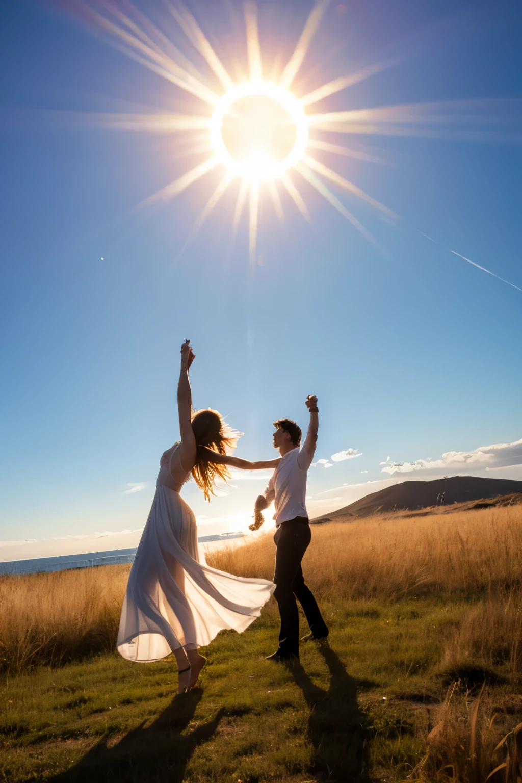dancing sun