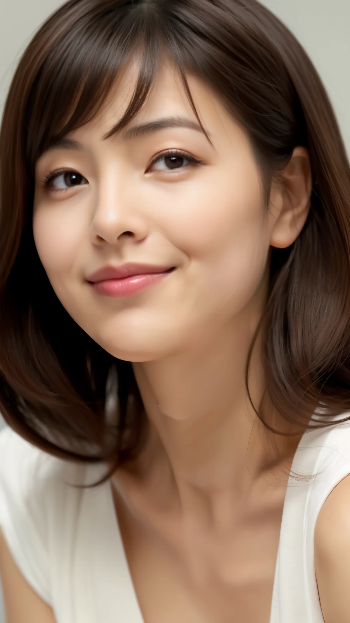 Japanese ),((garota linda)),decote,the expression wondering what is good:1.2,(corpo perfeito beauty:1.2),((corpo perfeito)),(shy smile),dentes lindos,
