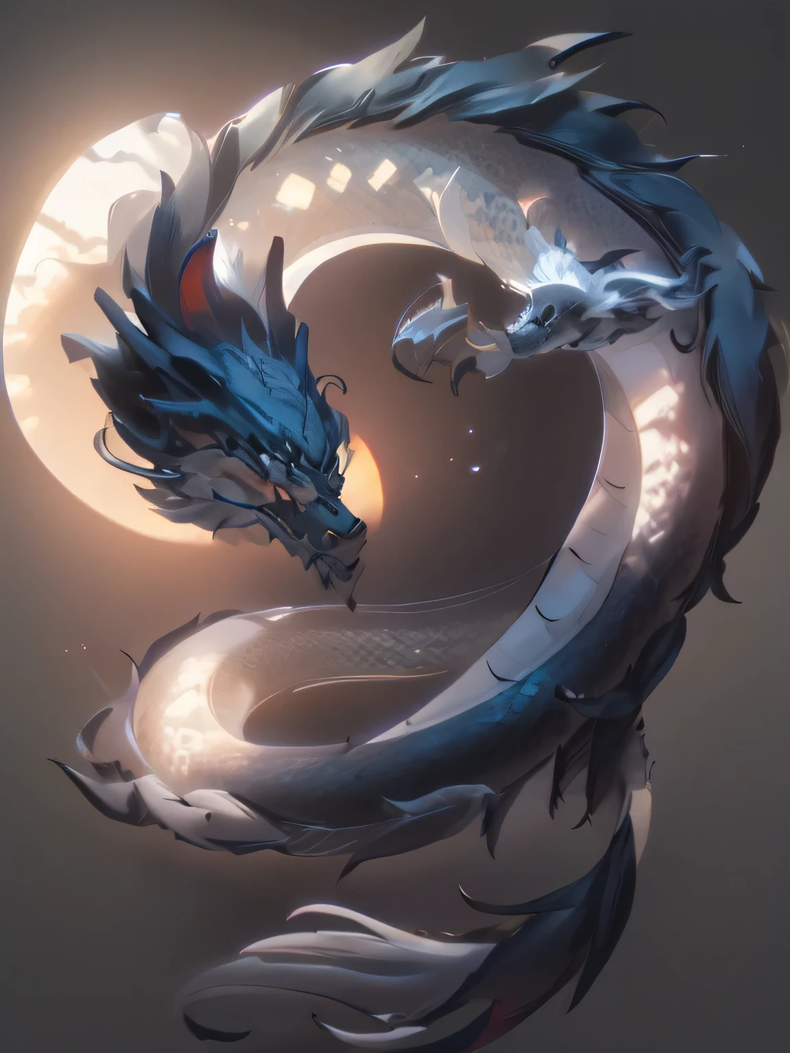 black dragon,a close up of 一条black dragon with a long tail and a long tail, Black Chinese dragon fantasy, Chinese dragon concept art, black ankaragong, dragon art, black dragon, black dragon,, Dragon Mawshot Artistic, smooth chinese dragon, Black-scaled dragon, dragon design language, Full body dragon concept, 一条black dragonblack dragon