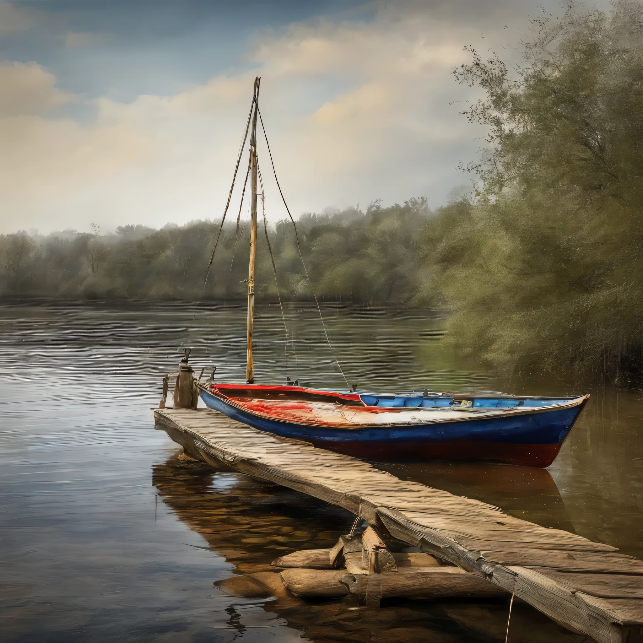 Painting of a boat sitting on a wooden dock, drawn in microsoft paint, sketch of an ocean in ms paint, line-drawing, Small boat, Boat, das boot, some boats, thick line drawing, drawn with photoshop, Rowing Boat, boat in foreground, line-drawing, small boat in foreground, Small boat in the foreground, digital sketch, Drip paint. Perfect color grading. Influence of Karel Appel and Jeremy Mann, Lots of dramatic and threatening scenes, ultra-detailliert, Beautiful, insanely detaileda, Intricate details, Editorial Photography, Shot with a 50mm lens, depth of fields, Tilt Blur, Shutter Speed 1/1000, F/22. Lightmaps, Super bright