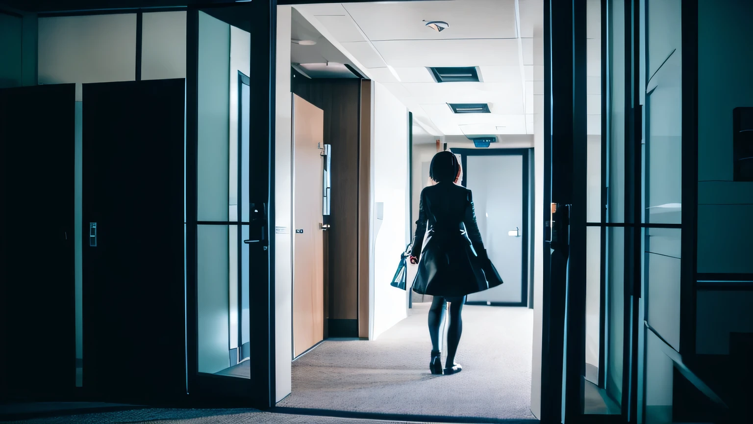 computer room entrance