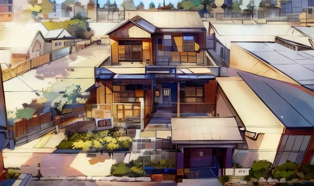 your name, anime style 4k, your name风格, Bold line drawing，Japanese animation，Anime light and shadow，anime color