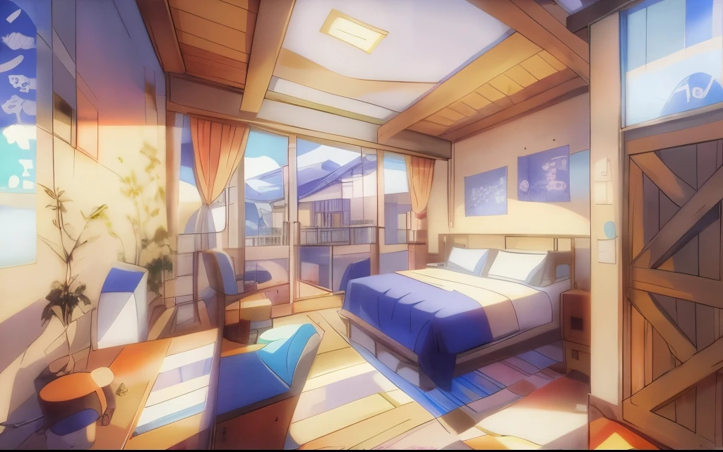 your name, anime style 4k, your name风格, Bold line drawing,Japanese animation,Anime light and shadow,anime color