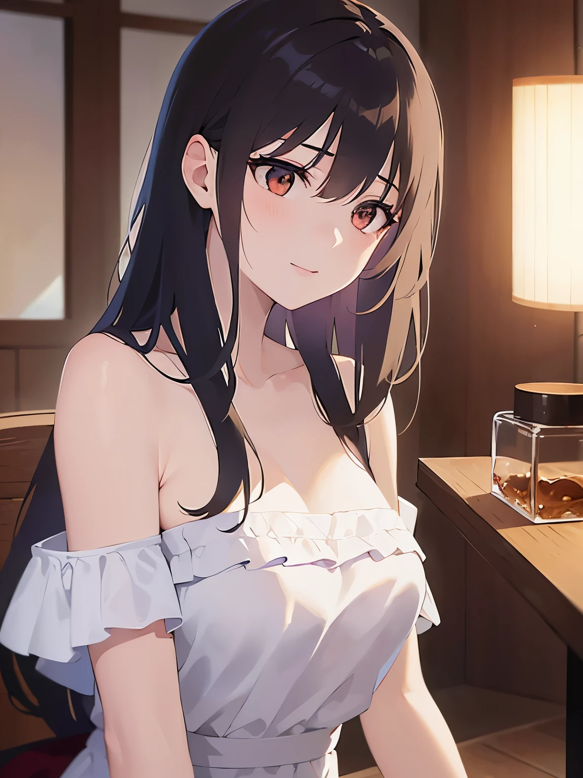 orange eyes