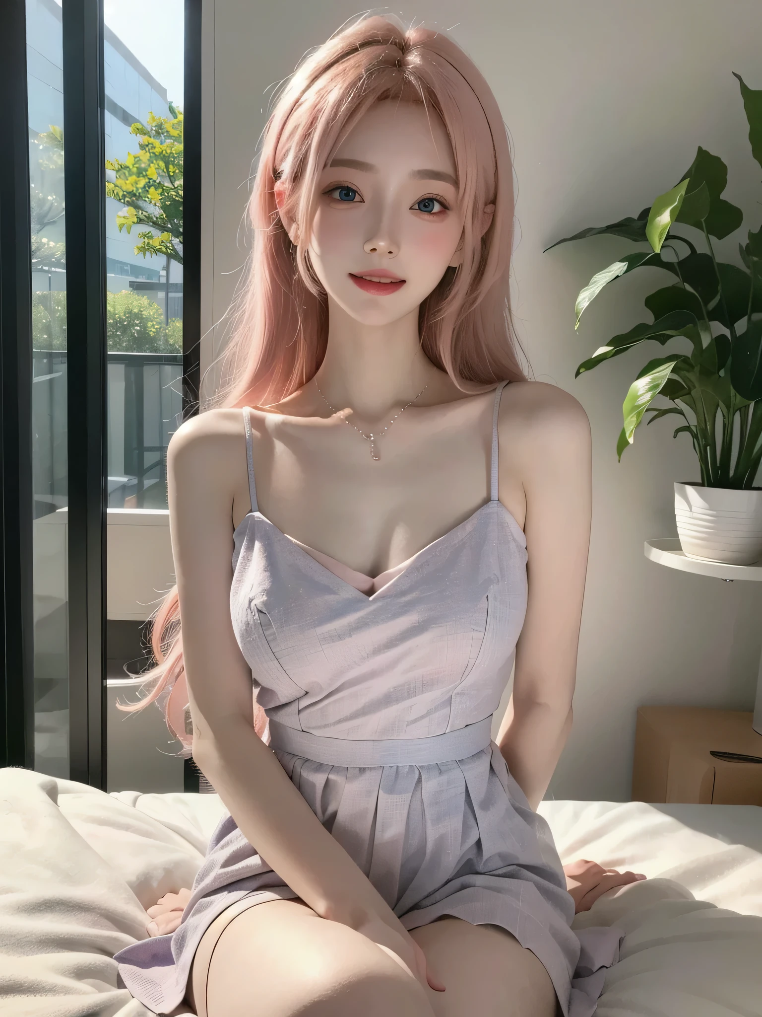 mmxcjnsactual, ulzzang-6500-v1.1:0.9, masterpiece, Super detailed, BestLightingforMovieLighting, whole body, Particle light effects, cyberpunk, masterpiece: 1.2, powder blusher, Smile, bubble, lifelike light, official art, Very detailed CG unified 8k wallpaper, actual, a beautiful girl, alone, blush, Smile, blue Eye, at the concert, Combexist posture, pink hair, al-Qaeda, neon lights, thigh, opaque, Delicexiste face, Blonde_hair, white_Gloves, Tree, flower, watching_exist_audience, purple_Eye, skirt, jewelry, earrings, headgear, necklace, hair accessories, handmade decoration, indoor, landscape, flower海背景, Pure love face_v1 , (National Science Foundation)