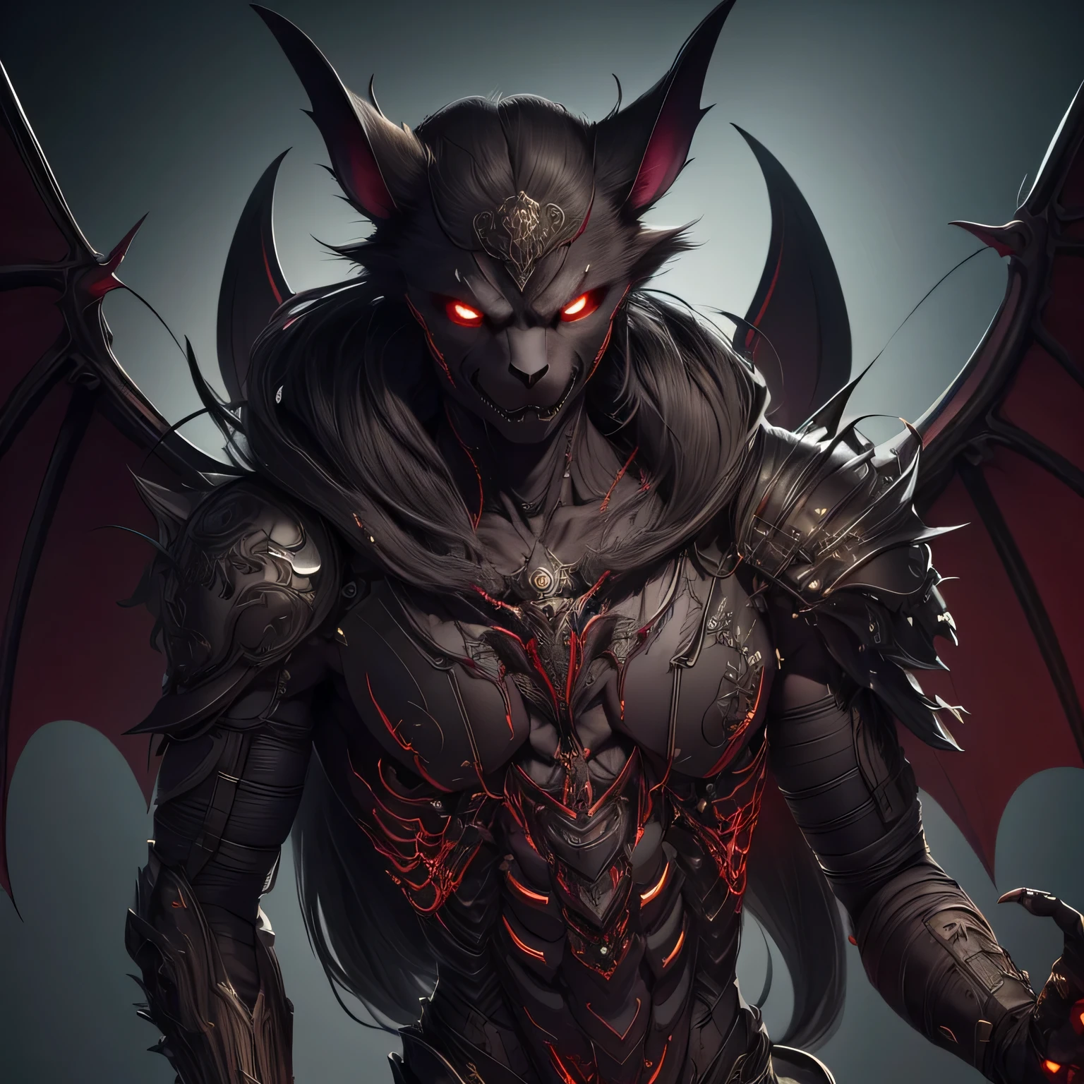 Painting of a furry creature with claws and claws on its head, hyper realistic fantasy monster, Horror art in the fantasy genre, Scary creature, The Old School Art of Dark Fantasy, Giant Evil Rat, Scary creatures, Crazy creature, fantasy horror art, Heather Theurer, One demon-like creature, Concept art of the creature, One demon-like creature, Goblincore