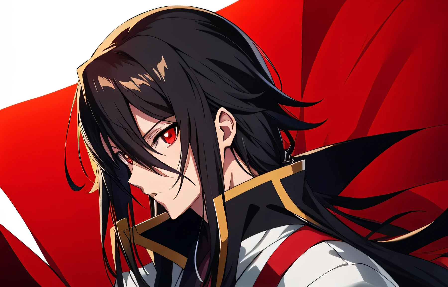 anime, anime, anime 一人の男, anime, anime, anime art, anime characters, anime art, anime, Code Geass, male anime character, Okikata Kazuto, the truth of the matter, , Kusanagi, Also, with shining red eyes, have golden eyes, anime character, anime vampires, vampire　