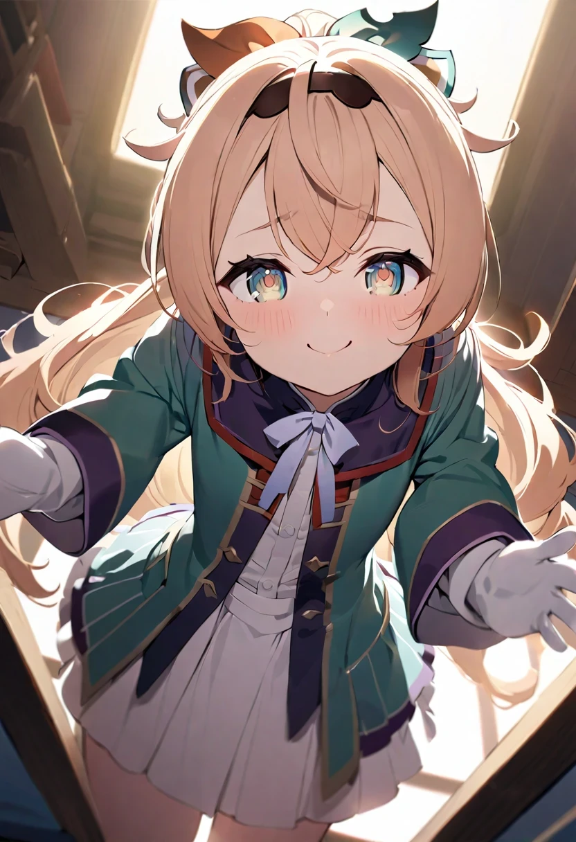Kazama Iroha/(Holo live/),(((1 girl))), ((best quality)), ((masterpiece)), ((Super detailed)), (illustration), (detail light), (extremely delicate and beautiful), (Beautiful and delicate eyes), (Sunlight), ((Extremely light)),  ((Very clothes)), (((Ultra-detailed))),(((((headlighting))))),(((((headlight))))),

((((quite adorable new surgeon's uniform with a brief skirt)))), (((new surgeon))),
, 

(((wavy long hair))), ((((Dark brown hair)))), (((long hair))),
(((dark orange eyes))),

(whole body), 5 to 8 years old, ((((())))), ((((very cute young girl)))),
((condescending expression)), ((Naughty smiles and sexual satisfaction)),  (((Extraordinarily cute))), (((((Extra slender shape))))), 
(((((extremely beautiful and detailed face))))), 
(((Attack enemies with electric shock spells))), (((Elegant magic boots))),

((Dutch Cape)), (((White gloves))), ((Transparent magic underwear)), (Cute white panties that are a bit revealing)