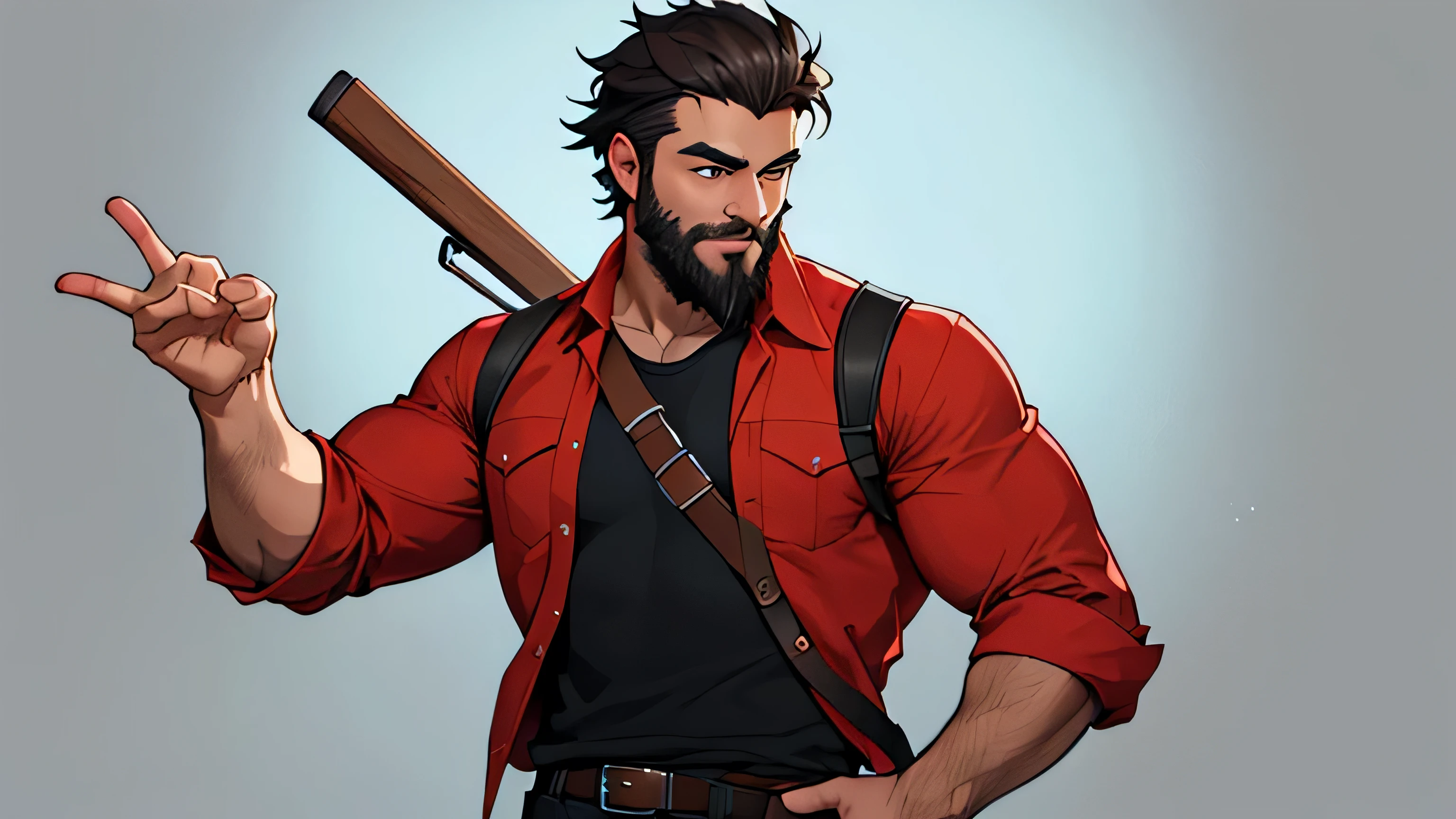 Draw a young programmer, This young man looks confident and determined.,,beard, cowboy shooting,When you are passionate about creating a YouTube channel,Share your passion with the world,