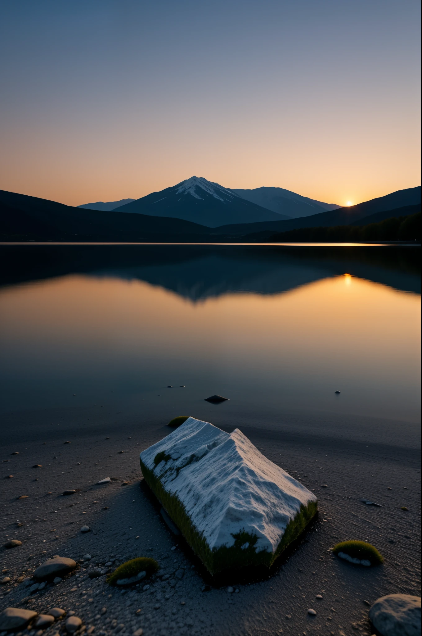 stunning landscape photography with sunset view, obra maestra, lago en los alpes suizos, tendencia en CGSociety, 4k, 8K, High Definition, [art station:1], arte conceptual, muy detallado, sharp focus, [subsurface dispersion:1]