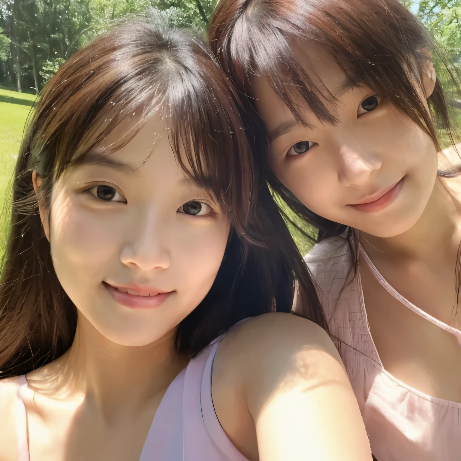 clear Beauty selfie