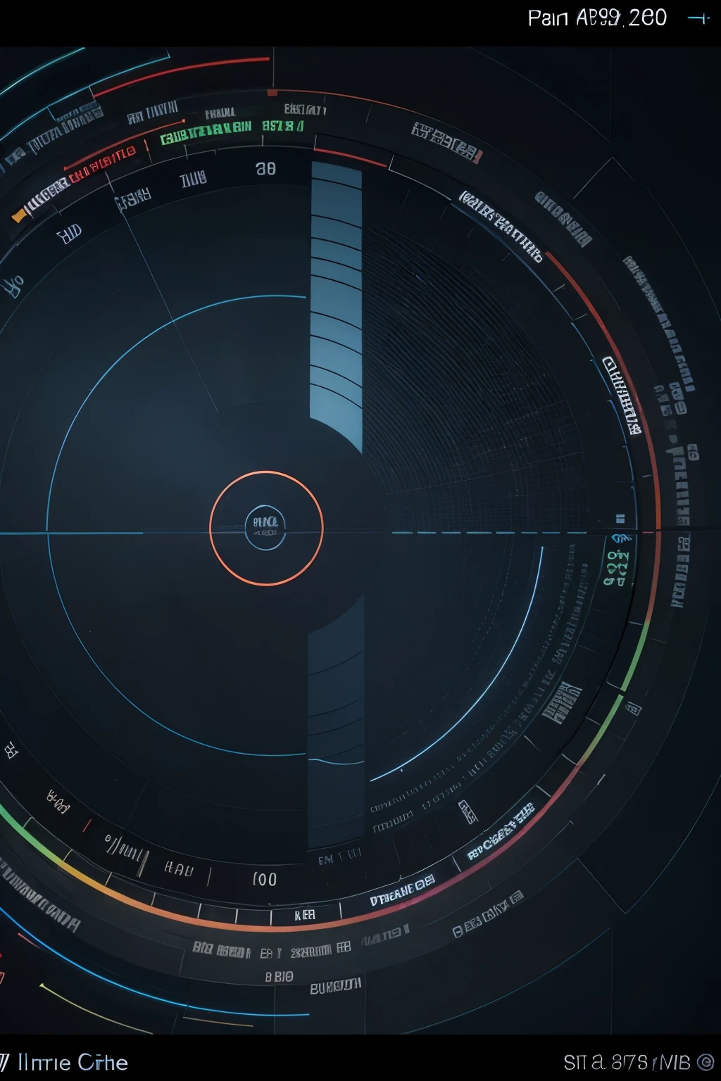 Icon A circle Background color Dark blue Inside the circle: An ascending line chart Above the chart: Un radar
Texto: "SICOMP" written below the graph