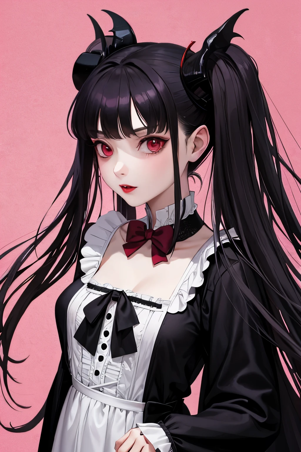 dracula effect on a girl