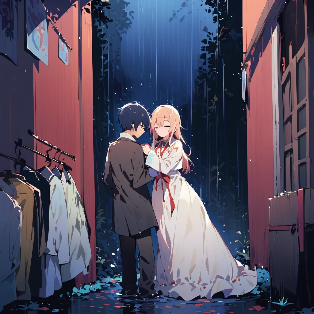 in the cold rain,A girl stands alone in a deserted place,Her figure looked particularly desperate。The rain hit her mercilessly,但它不有able力的'Wash away the pain and despair in her heart。
Her eyes are empty and numb,Seems to have lost hope in life。her lips closed,It seems that I no longer have the strength to shout out the pain in my heart。Her hands hang limply at her sides,There is no warmth in the palm of my hand。
soak,Clinging to her body,Highlight her thin figure。her shoulders trembled,As if trying his best to suppress the despair in his heart。Her eyes are dull,without any focus,It seems that I have lost all expectations for this world。
The sound of rain is harsh,As if laughing at her helplessness and despair。She closed her eyes,Try everything in this world,But the despair inside is even stronger。She felt like she was about to be swallowed up by the rain,有able力的'able'can't find a way out。