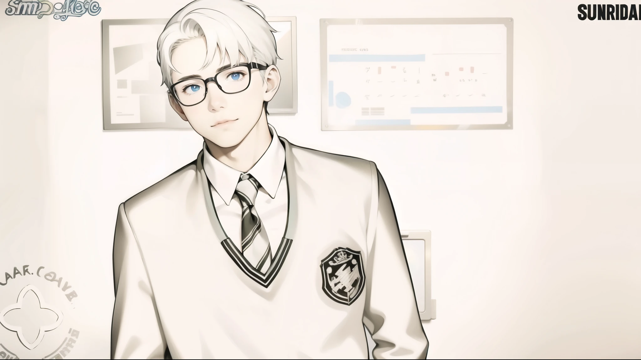 cute 16 year old boy at school