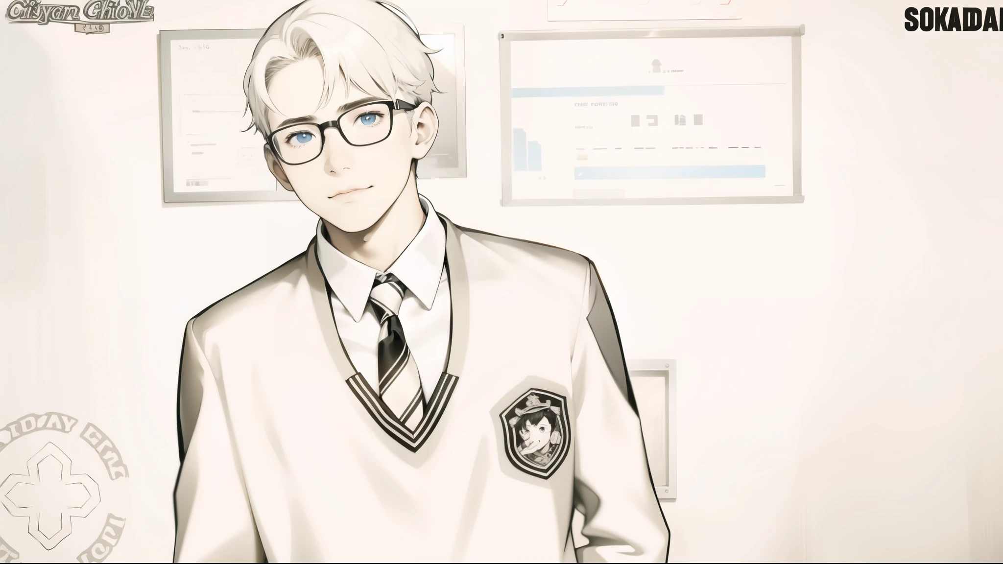 cute 16 year old boy at school